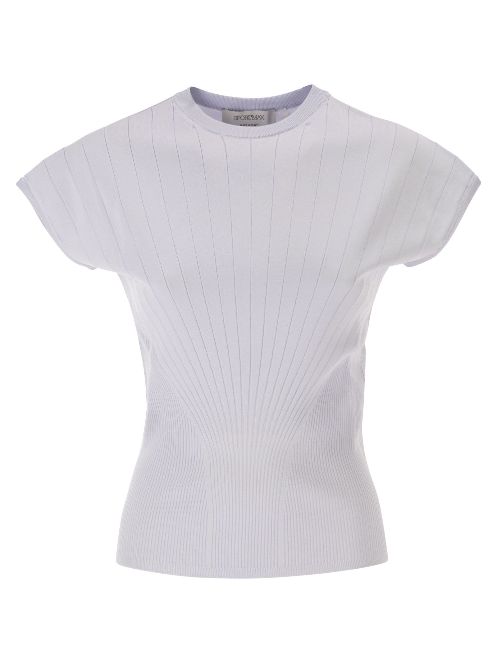 Sportmax Women Spxsamba - Ribbed Viscose Jumper SPORTMAX