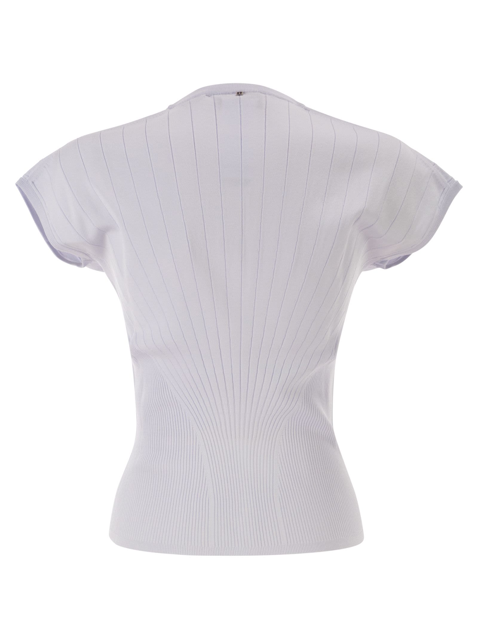 Sportmax Women Spxsamba - Ribbed Viscose Jumper SPORTMAX