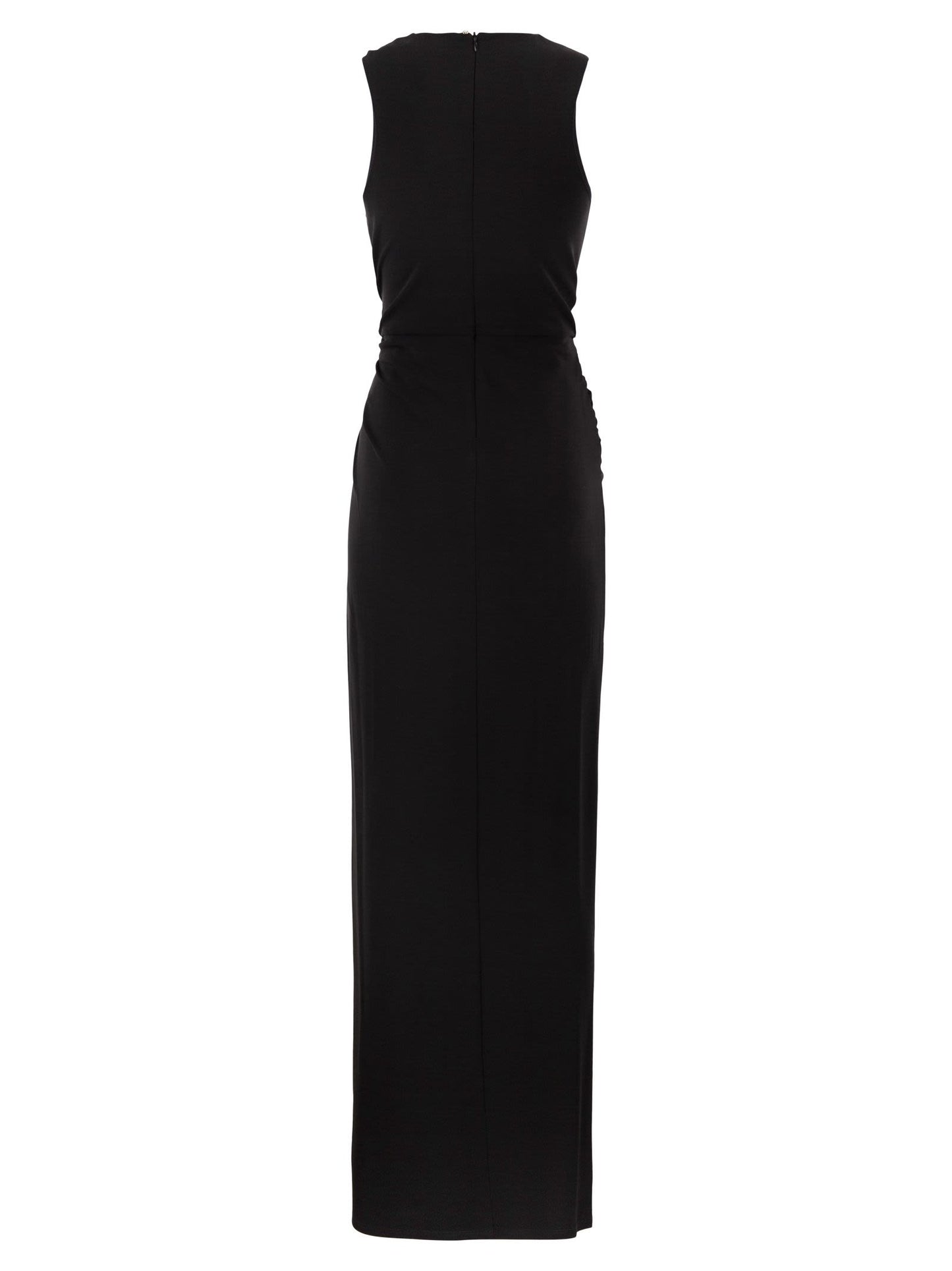 Sportmax Women Spxsaletta – Long Stretch Jersey Dress With Draping And Cut-Out SPORTMAX