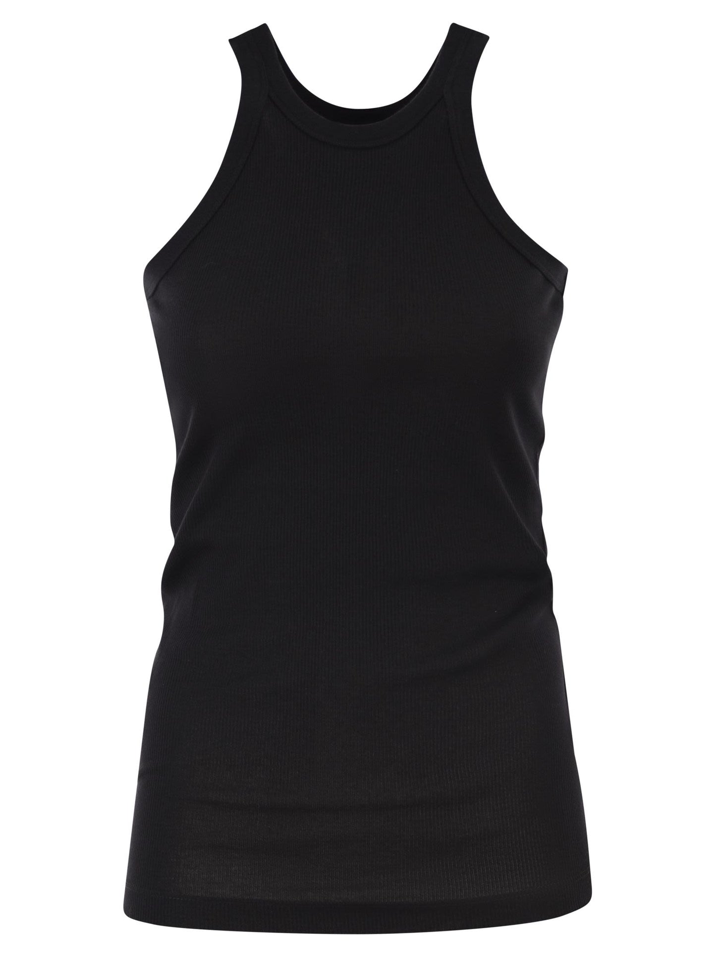 Sportmax Women Spxfumato - Sleeveless Cotton And Silk Jersey Top SPORTMAX