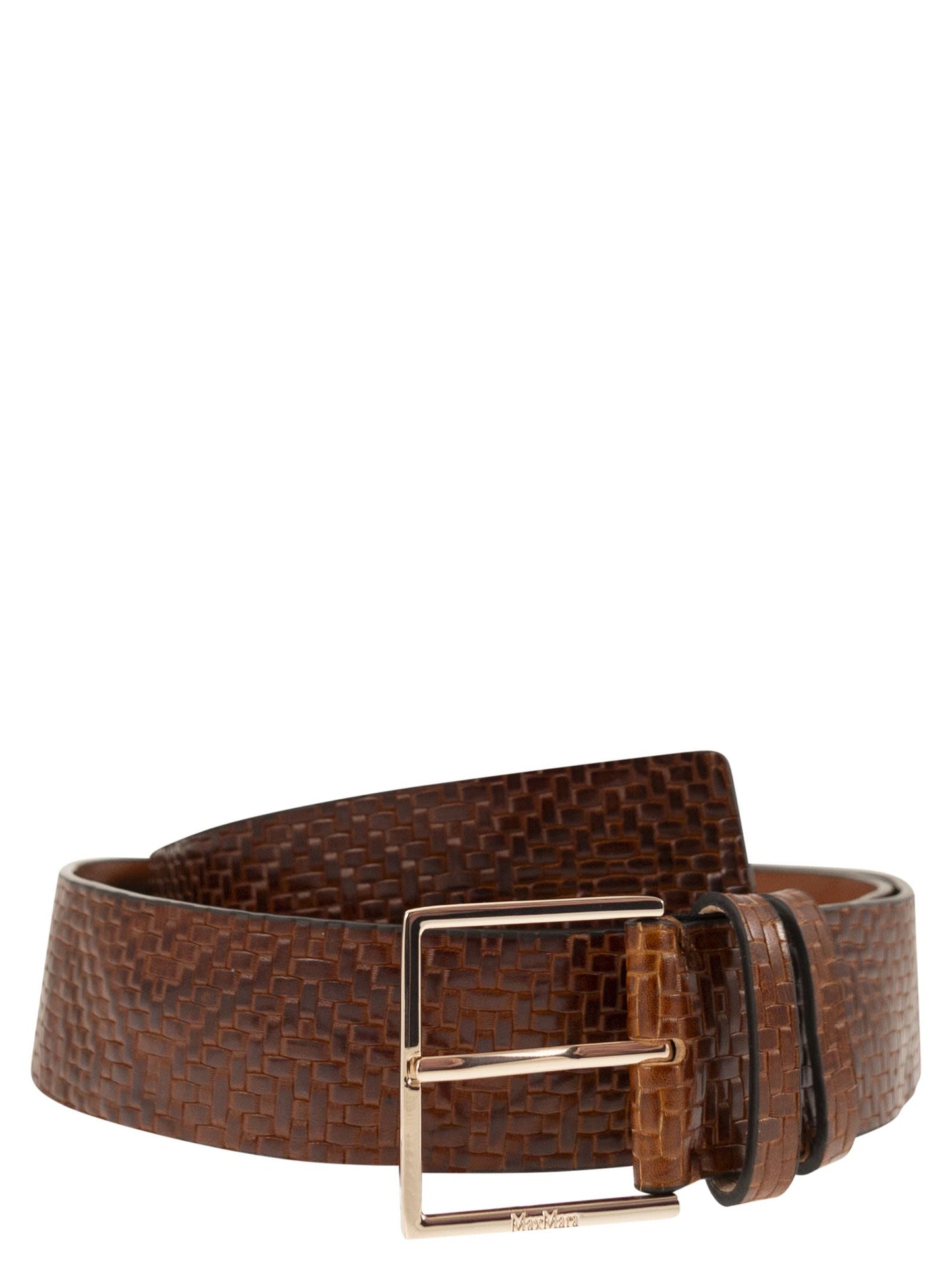 Max Mara Women Mxatrine - Braided Leather Belt MAX MARA