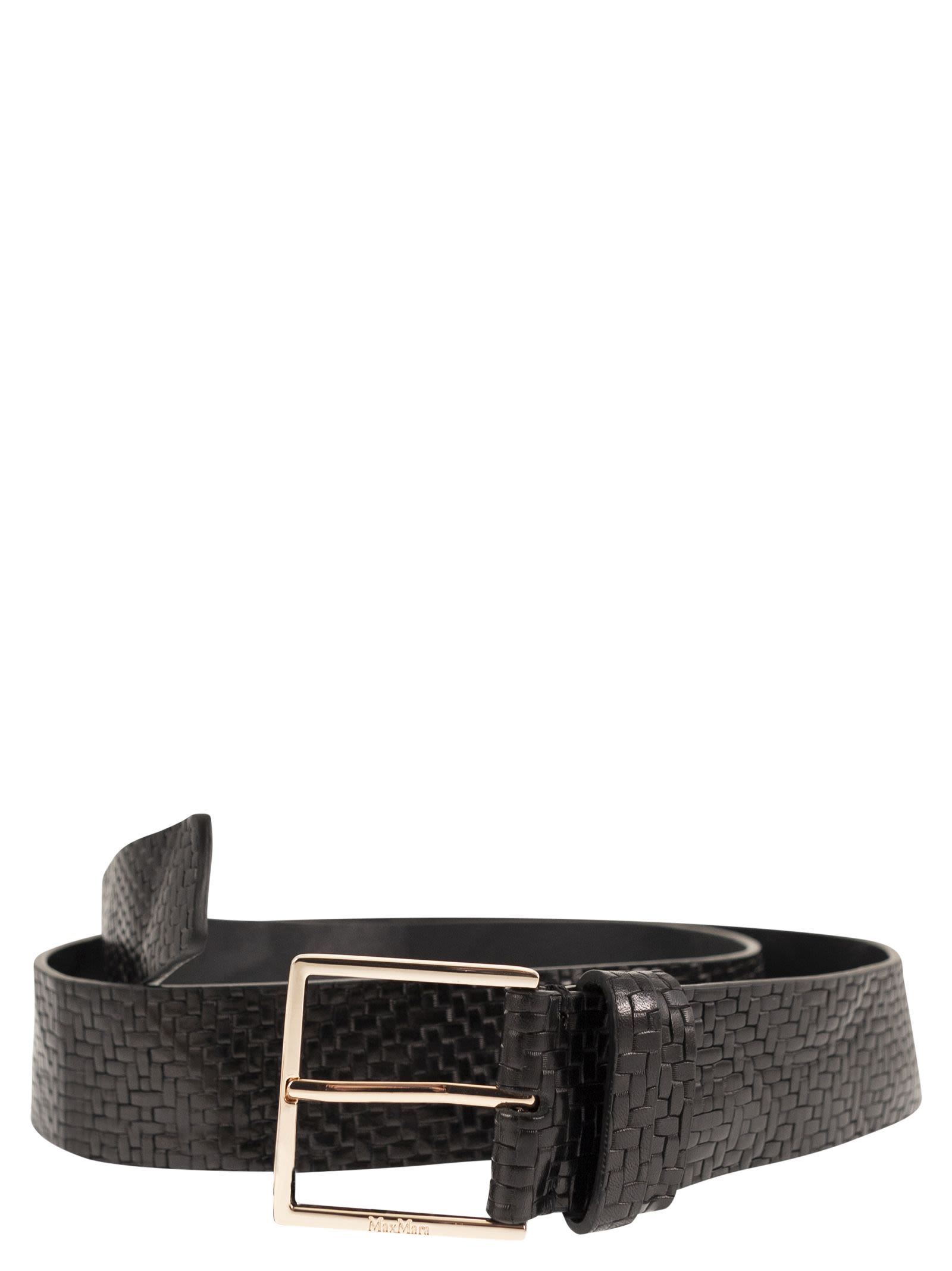 Max Mara Women Mxatrine - Braided Leather Belt MAX MARA