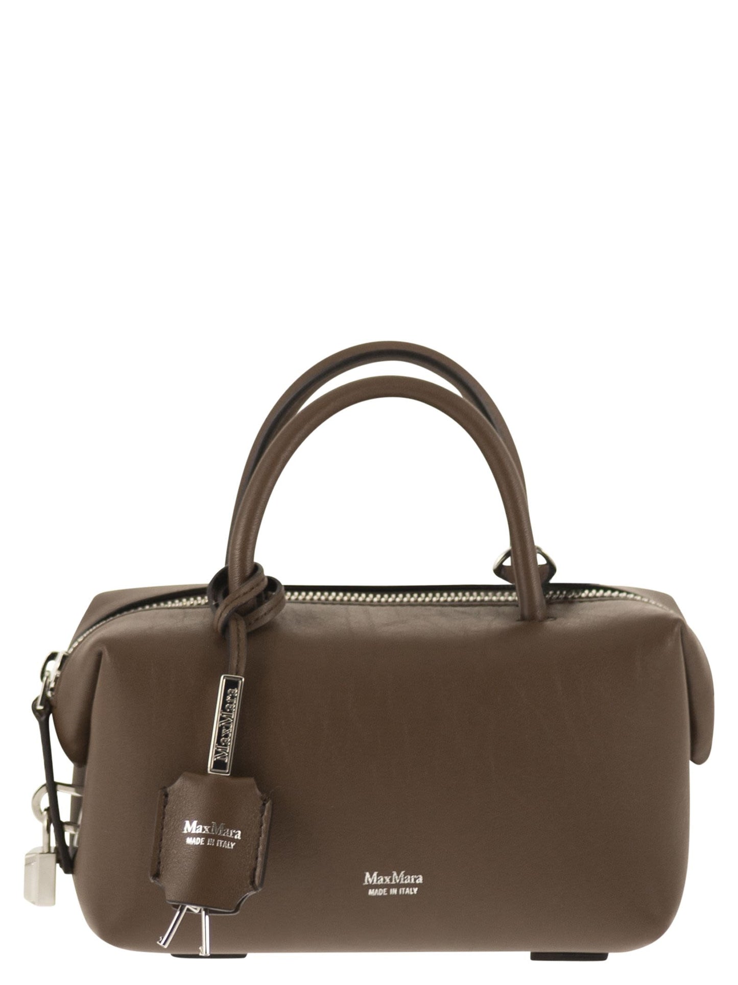 Maxmara Women Holdalls - Small Natural Leather Satchel MAX MARA