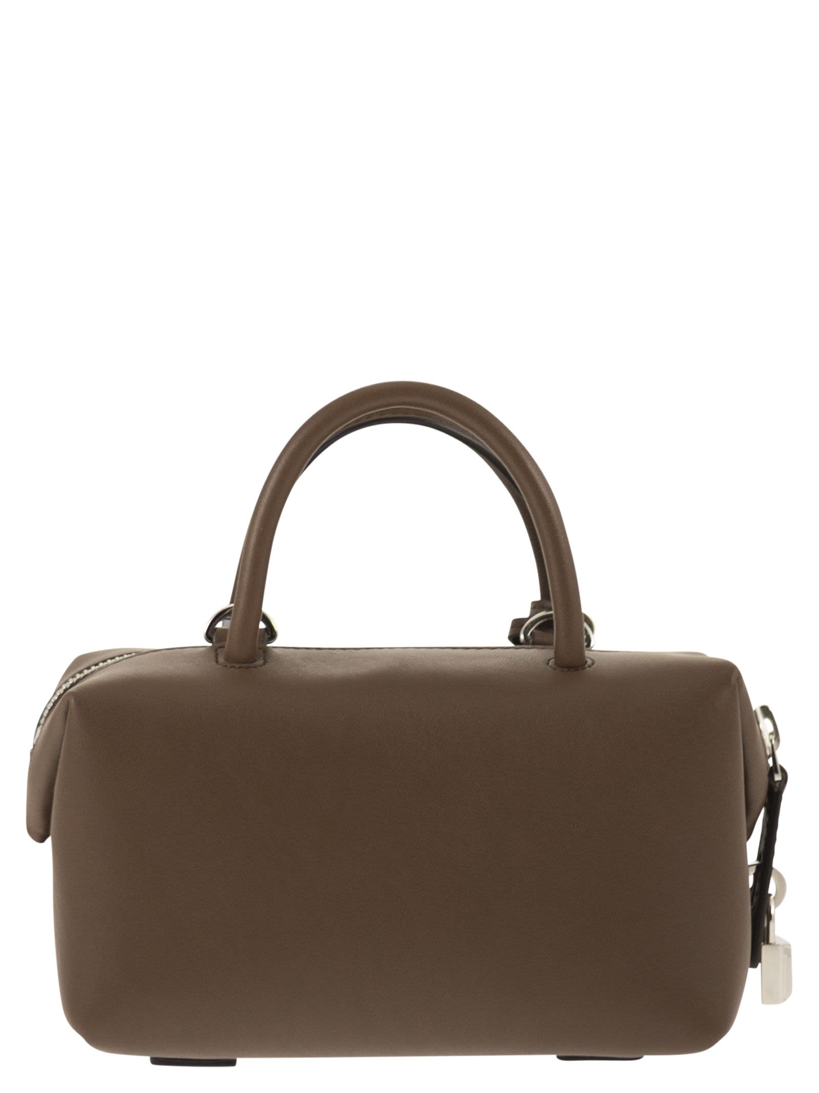 Maxmara Women Holdalls - Small Natural Leather Satchel MAX MARA