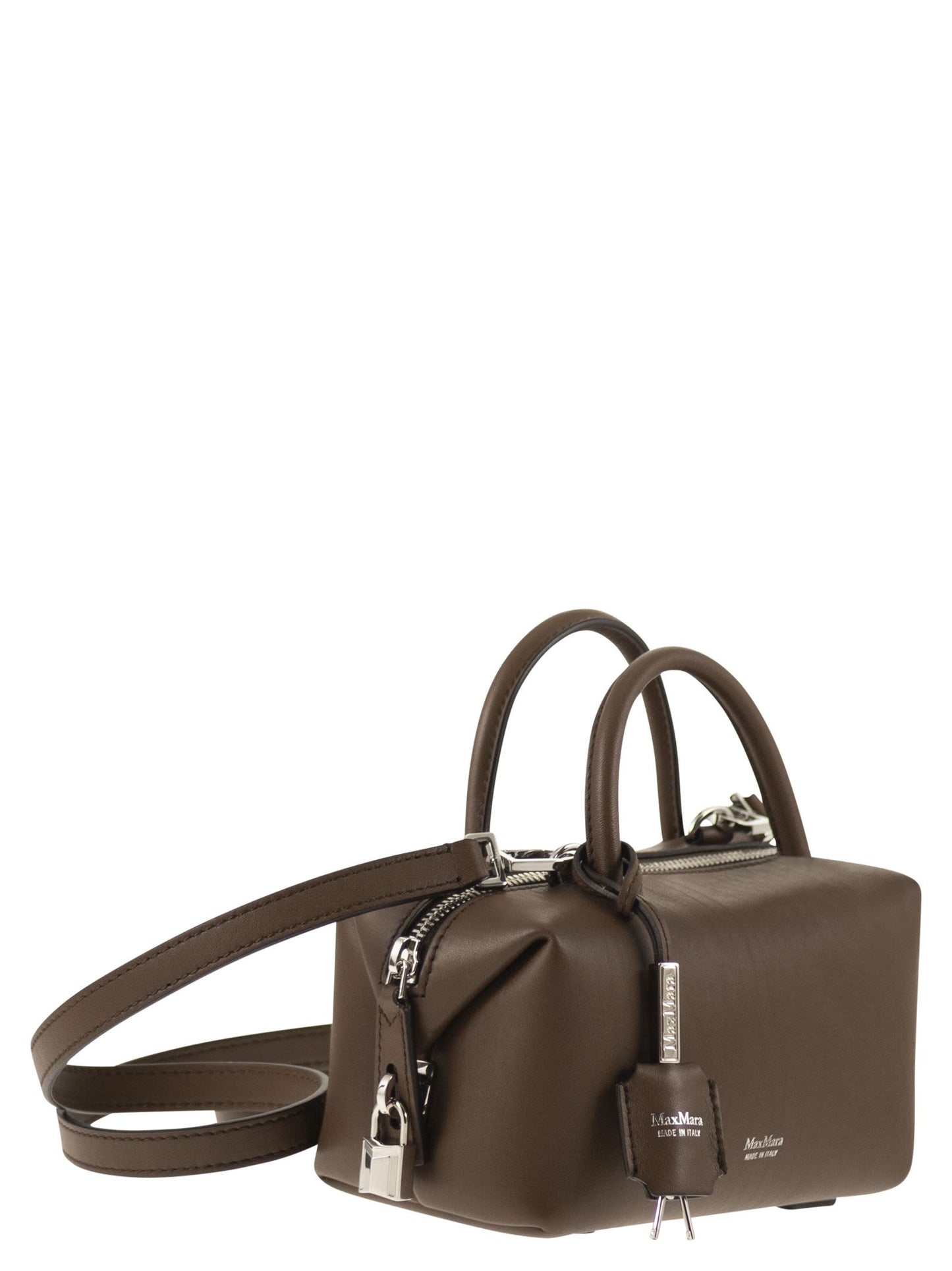 Maxmara Women Holdalls - Small Natural Leather Satchel MAX MARA