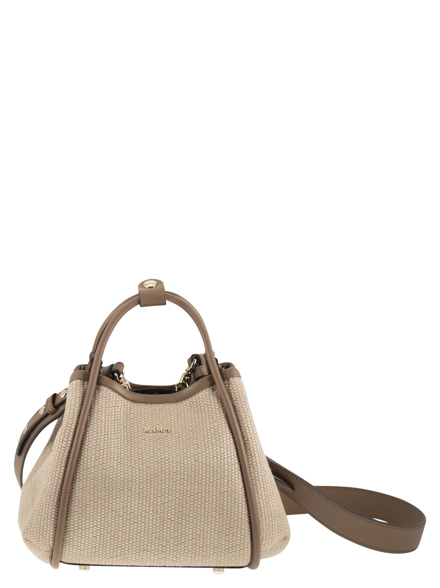 Max Mara Women Mxasummarinexs - Extra Small Marine Bag In Raffia-Effect Mat MAX MARA