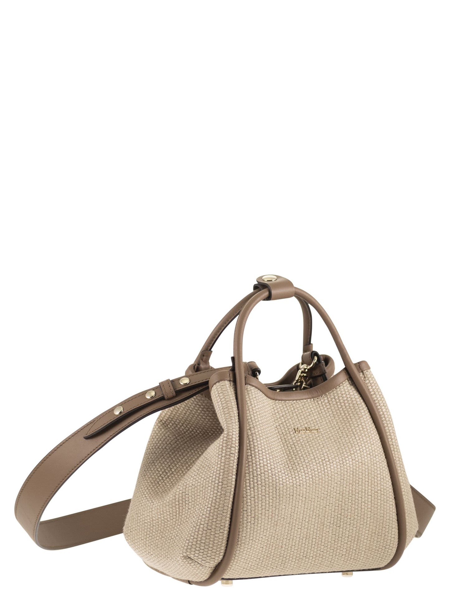Max Mara Women Mxasummarinexs - Extra Small Marine Bag In Raffia-Effect Mat MAX MARA