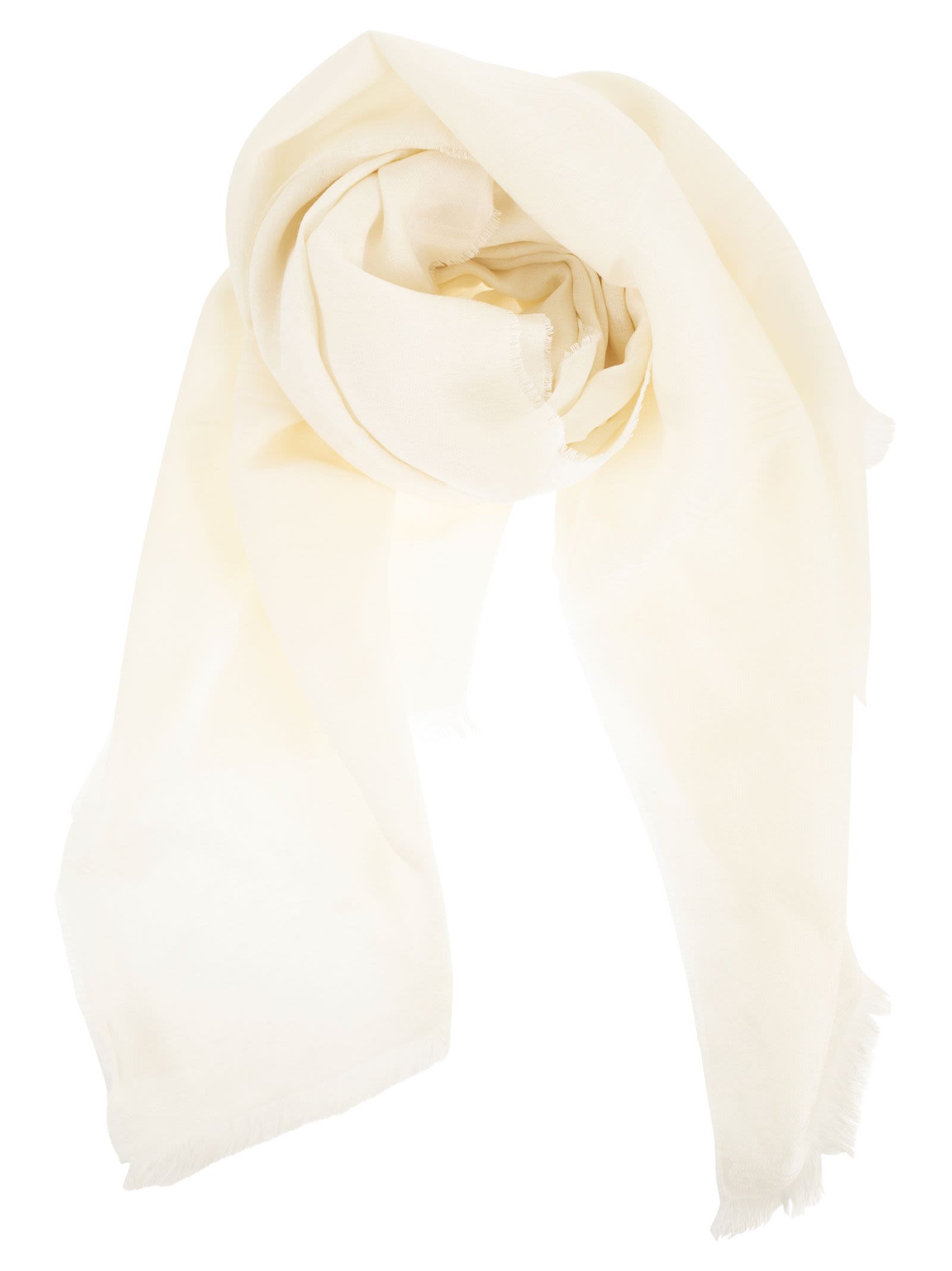Max Mara Women Mxavetusta - Stole With Jacquard Logo MAX MARA