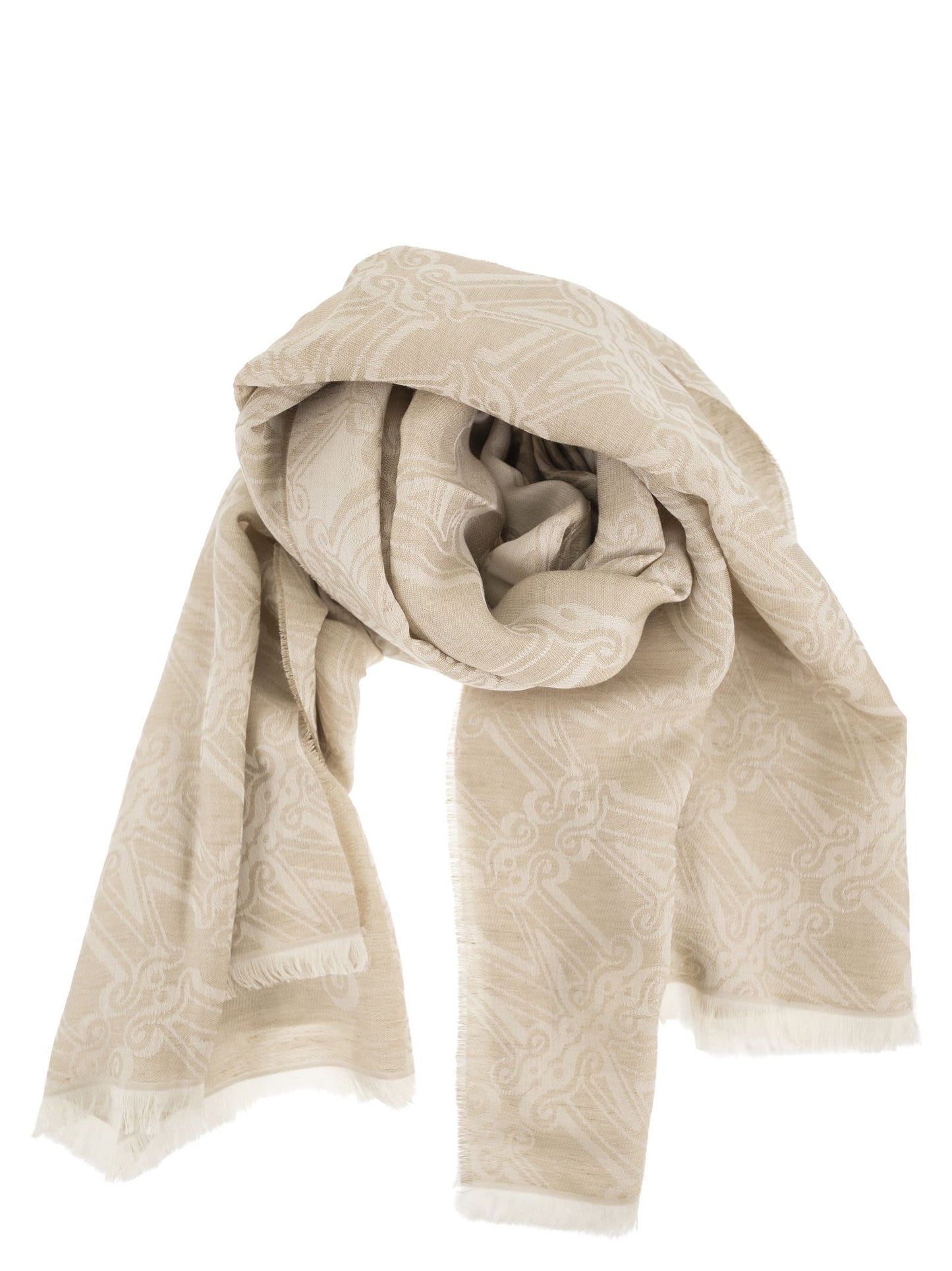 Max Mara Women Mxavetusta - Stole With Jacquard Logo MAX MARA