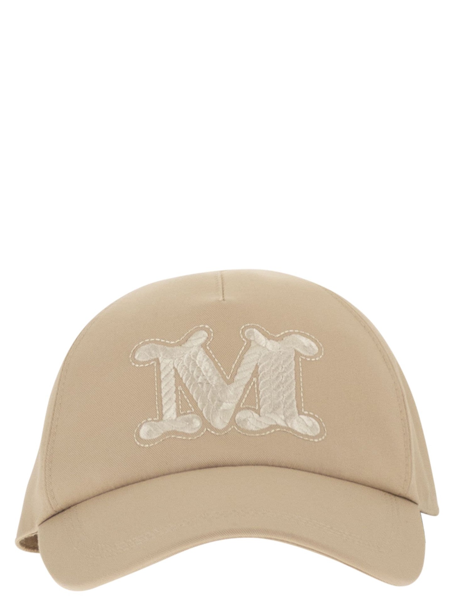 Maxmara Women Mxaribaldo - Water-Repellent Gabardine Baseball Cap MAX MARA