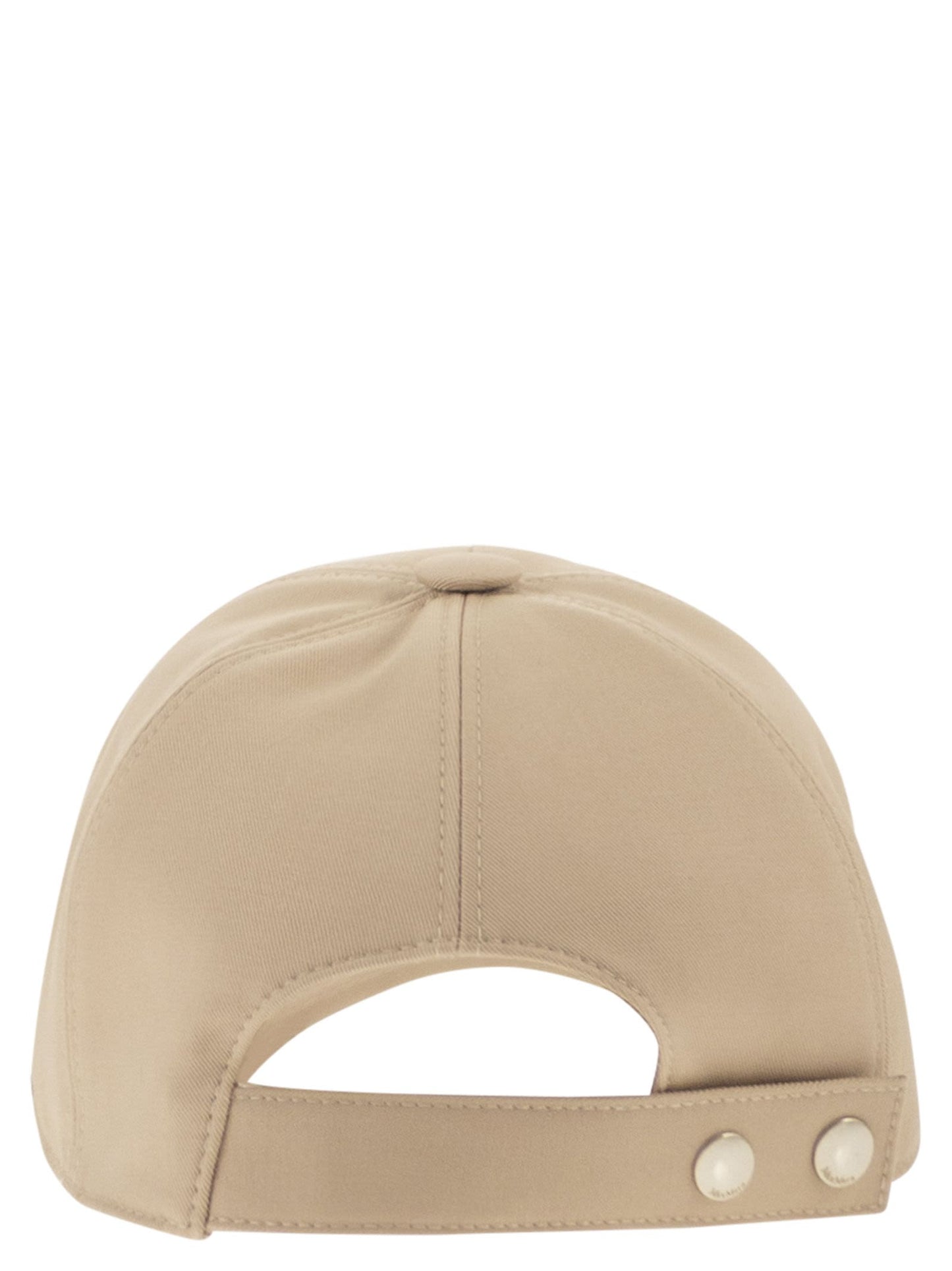 Maxmara Women Mxaribaldo - Water-Repellent Gabardine Baseball Cap MAX MARA