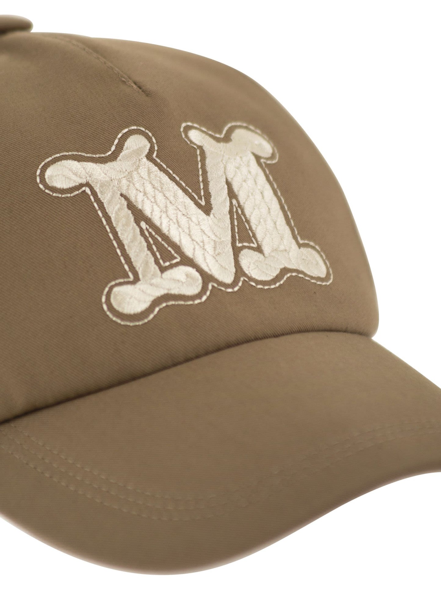 Maxmara Women Mxaribaldo - Water-Repellent Gabardine Baseball Cap MAX MARA