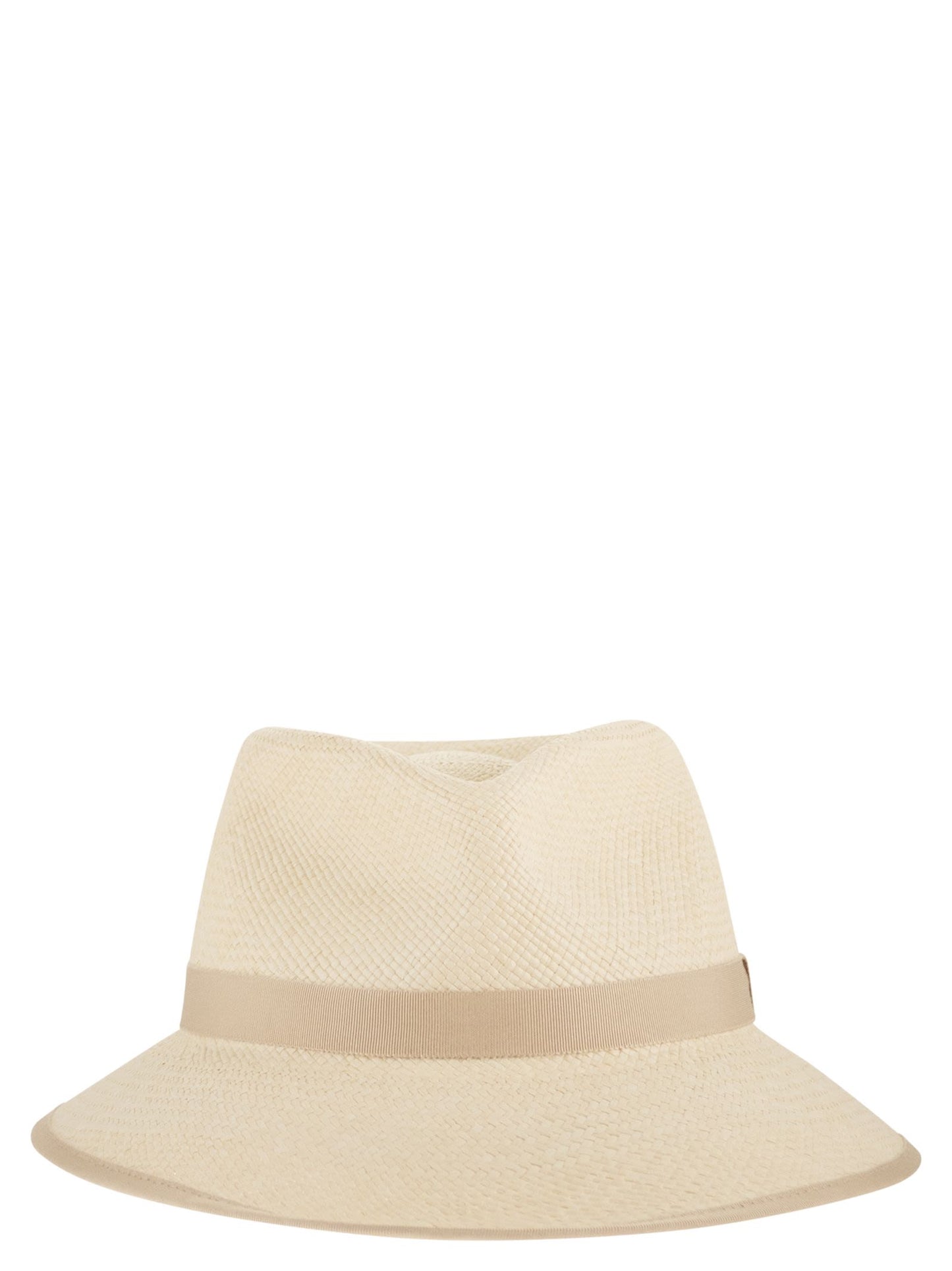 Max Mara Women Mxadolmen - Woven Straw Hat With Grosgrain Band MAX MARA