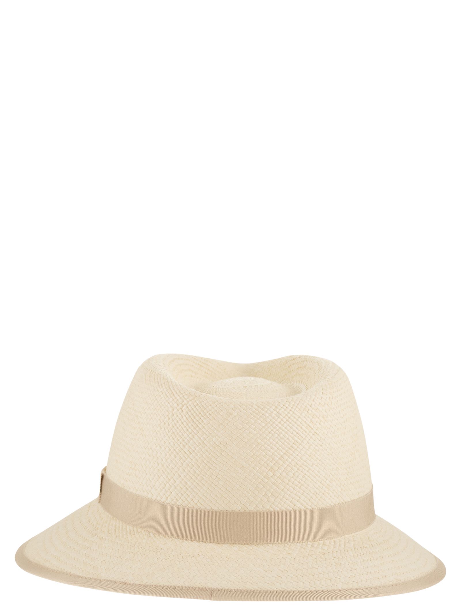 Max Mara Women Mxadolmen - Woven Straw Hat With Grosgrain Band MAX MARA