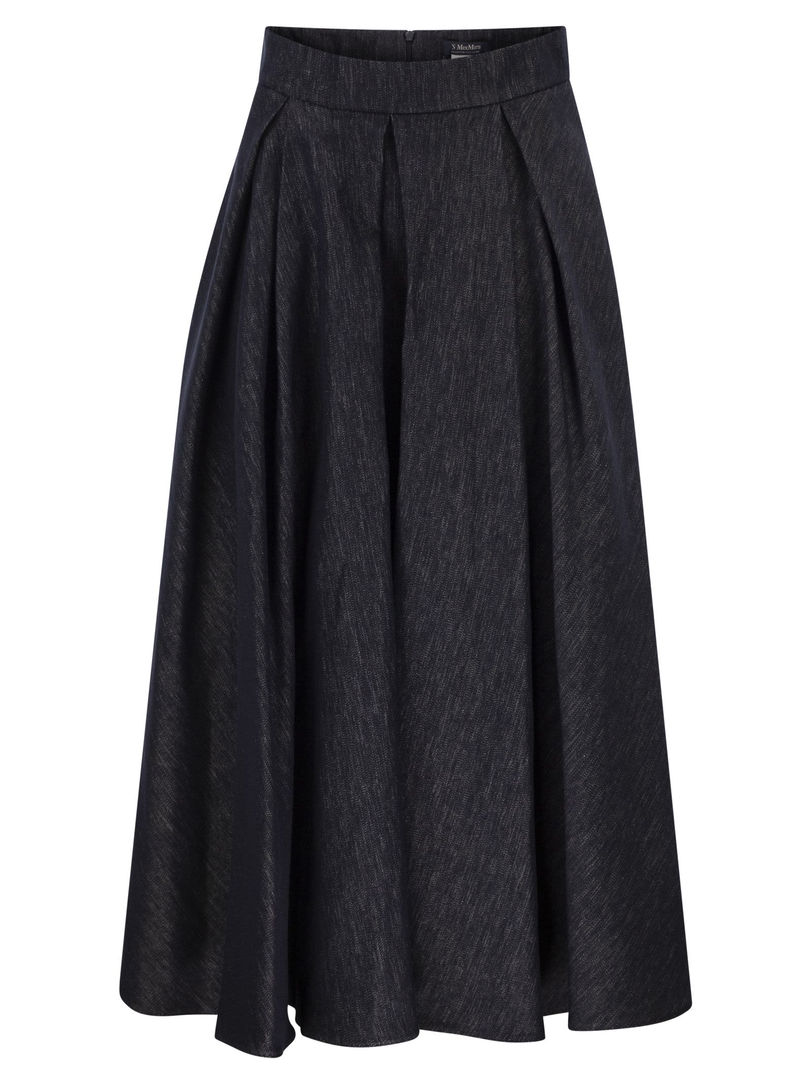 S Max Mara Women Smmalex - Corolla Skirt In Cotton Blend S MAX MARA