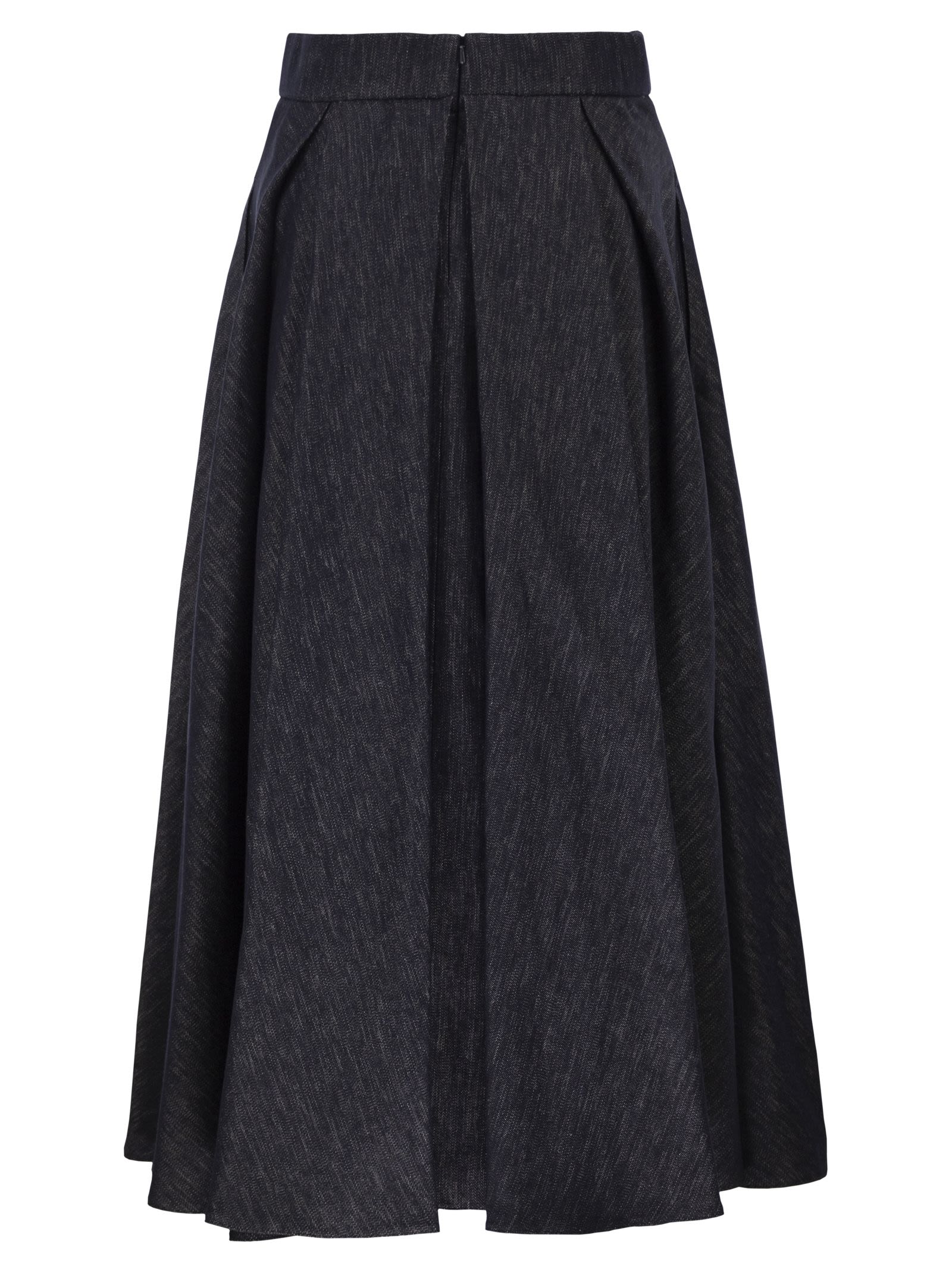 S Max Mara Women Smmalex - Corolla Skirt In Cotton Blend S MAX MARA