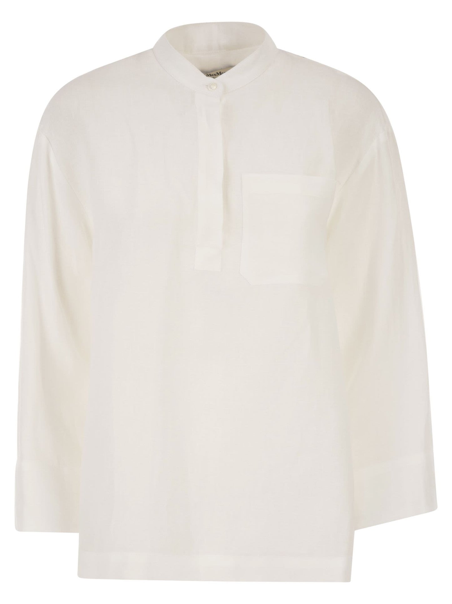 S Max Mara Women Smmcantico - Pure Linen Shirt S MAX MARA