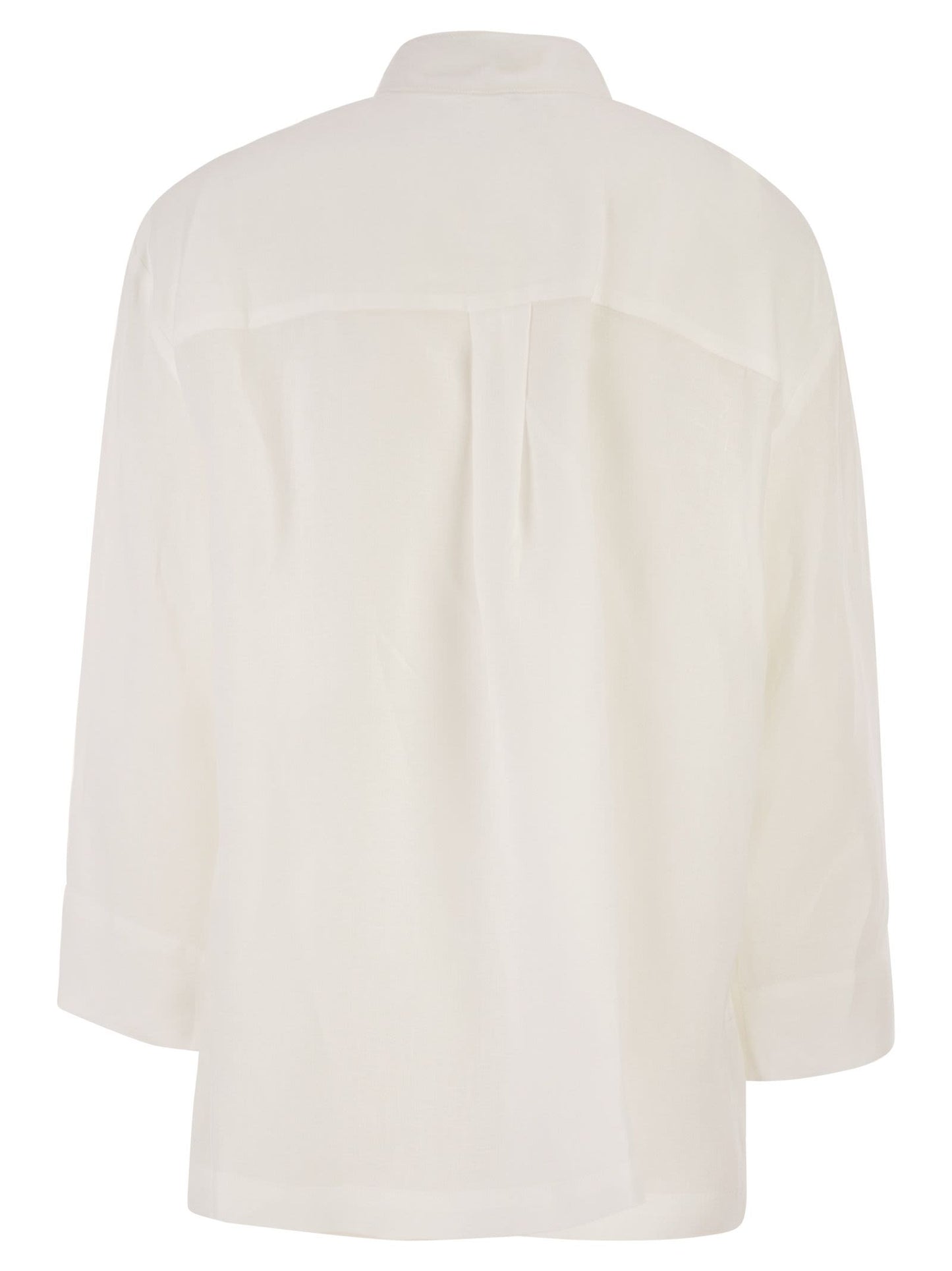 S Max Mara Women Smmcantico - Pure Linen Shirt S MAX MARA