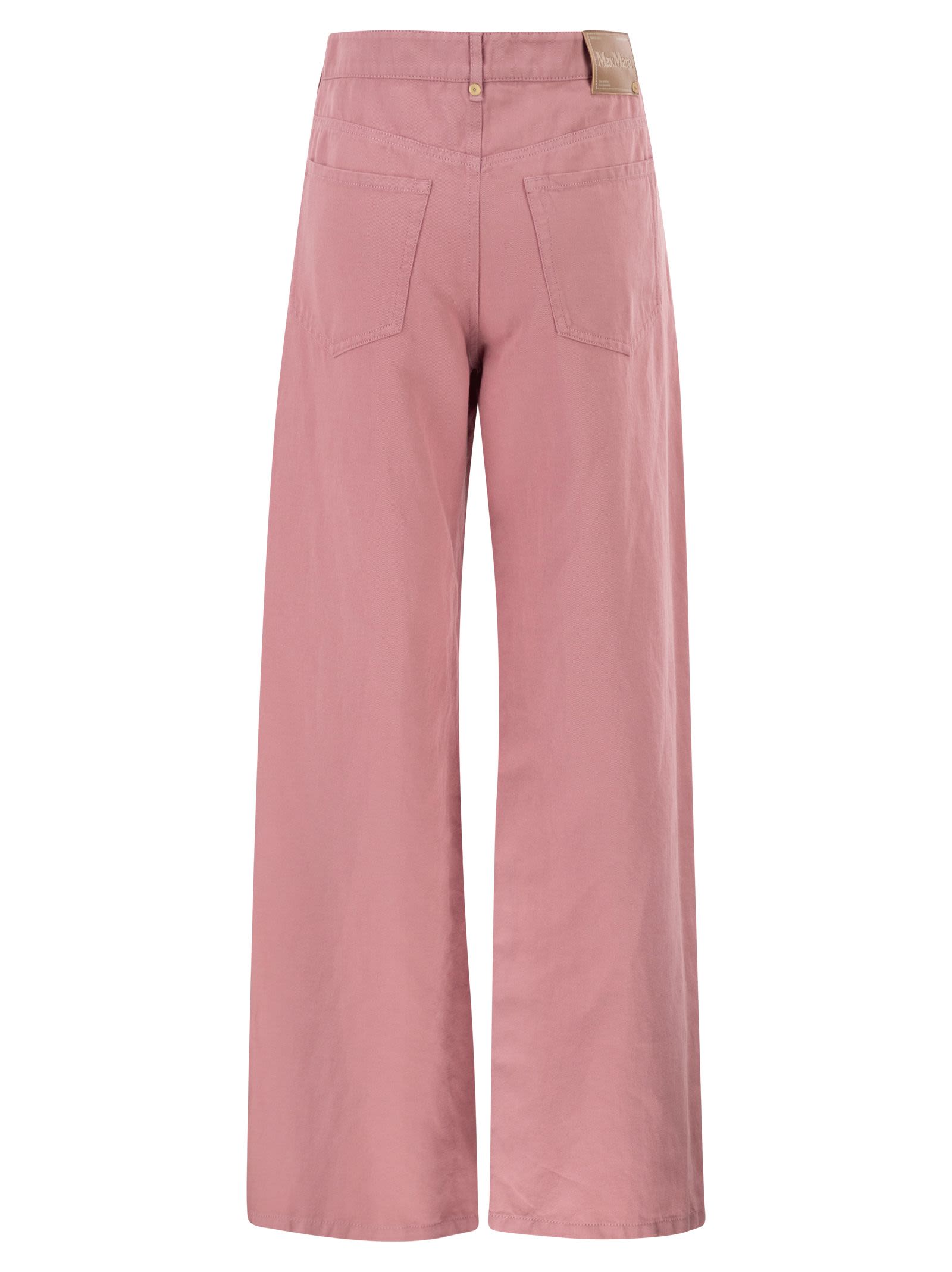S Max Mara Women Smmonorata - 5-Pocket Trousers In Cotton And Linen S MAX MARA