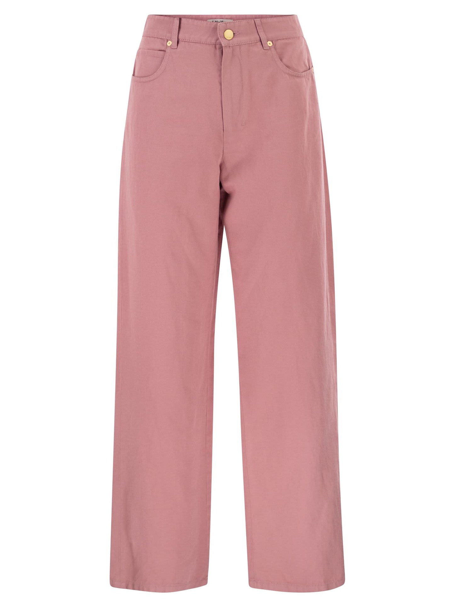 S Max Mara Women Smmonorata - 5-Pocket Trousers In Cotton And Linen S MAX MARA