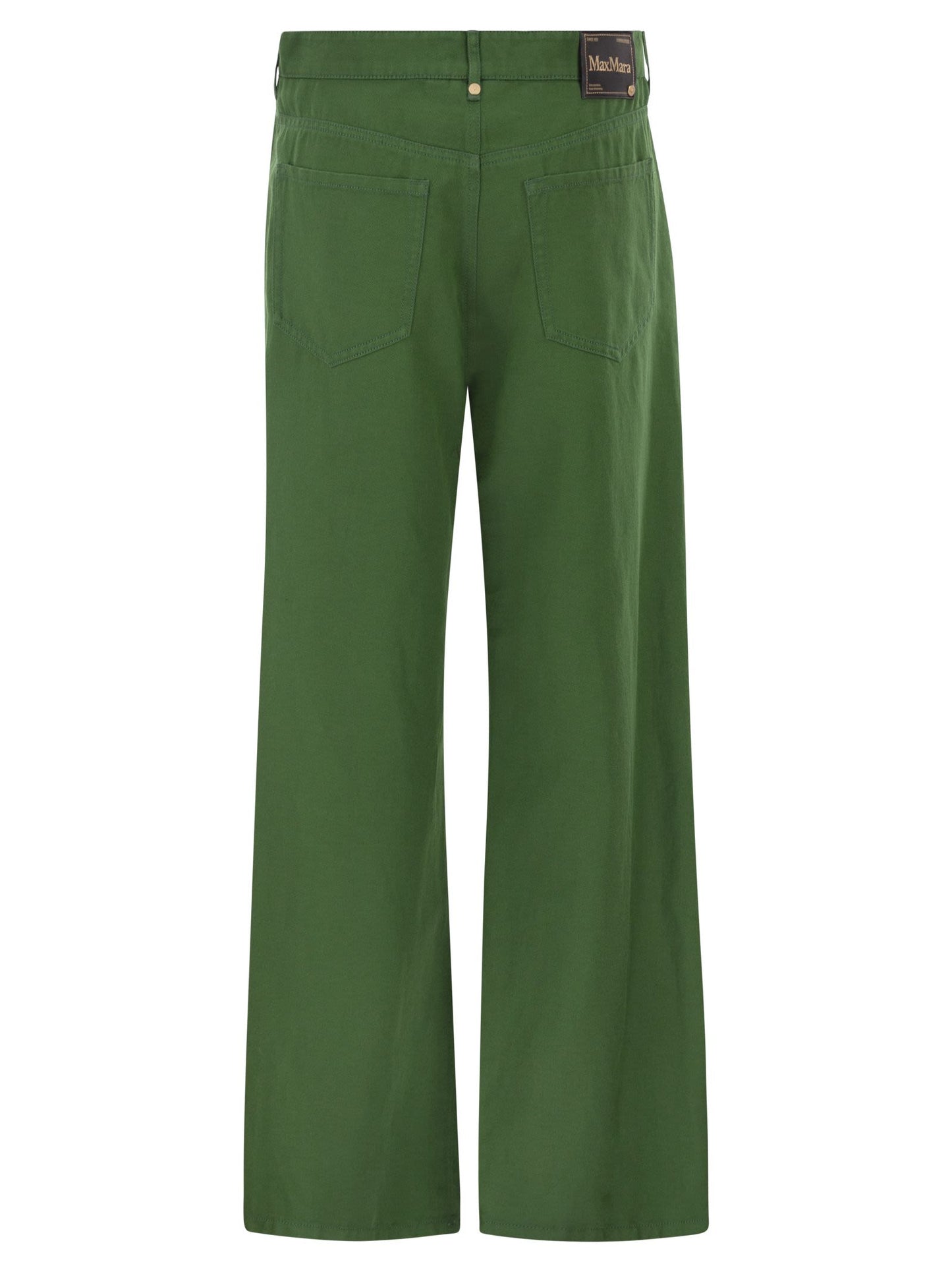 S Max Mara Women Smmonorata - 5-Pocket Trousers In Cotton And Linen S MAX MARA