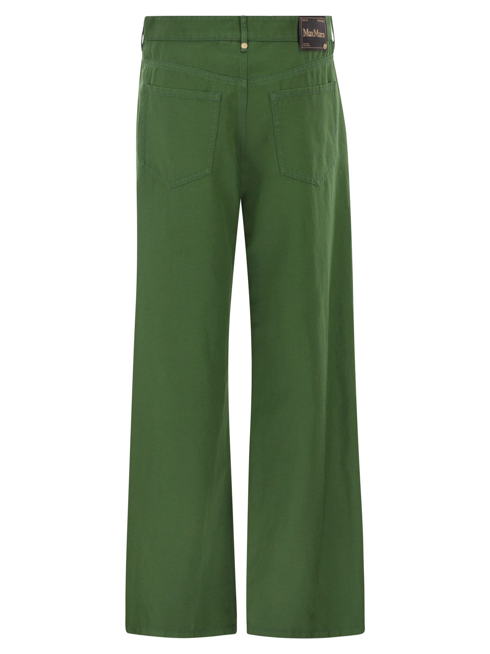 S Max Mara Women Smmonorata - 5-Pocket Trousers In Cotton And Linen S MAX MARA