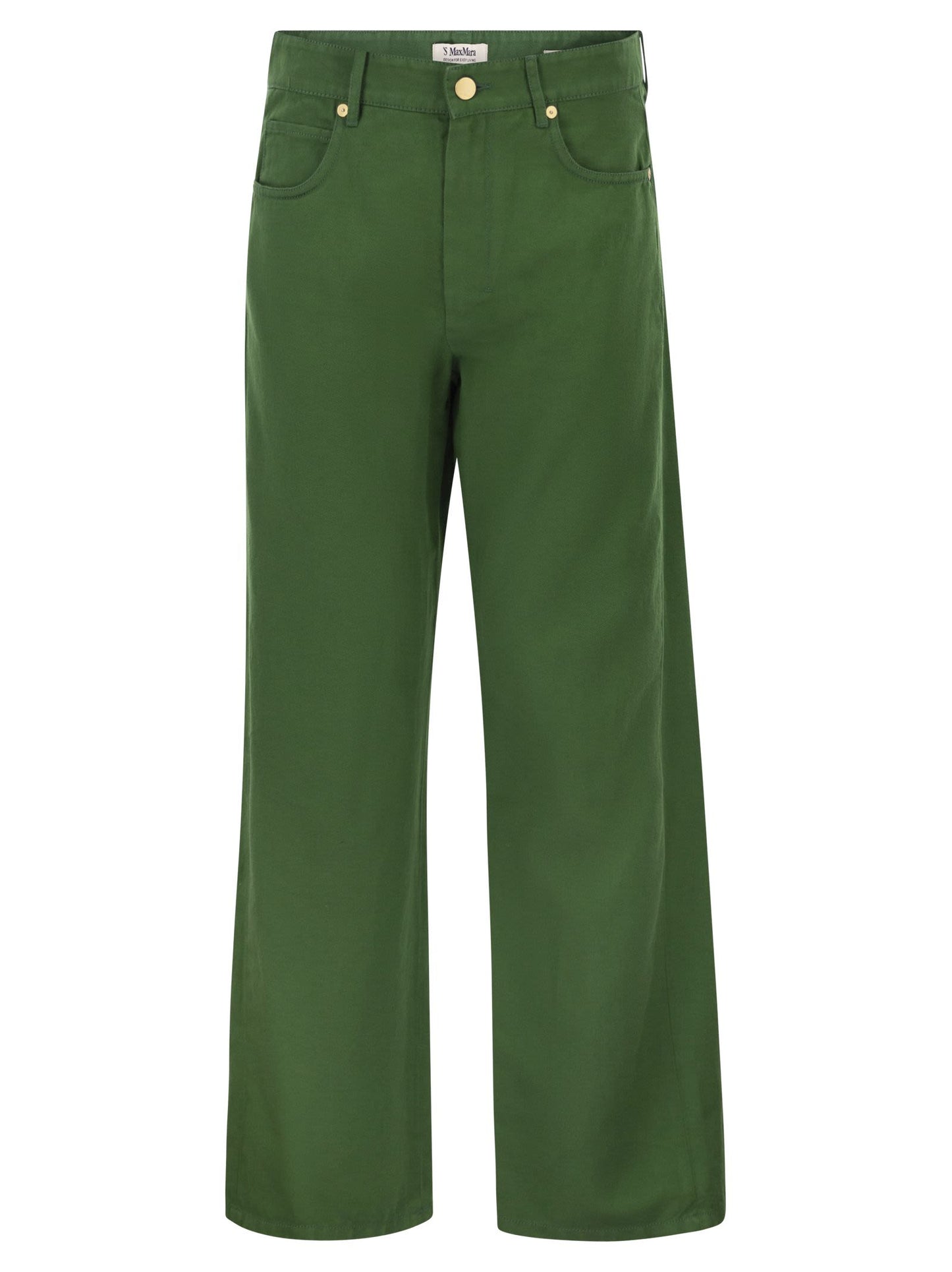 S Max Mara Women Smmonorata - 5-Pocket Trousers In Cotton And Linen S MAX MARA
