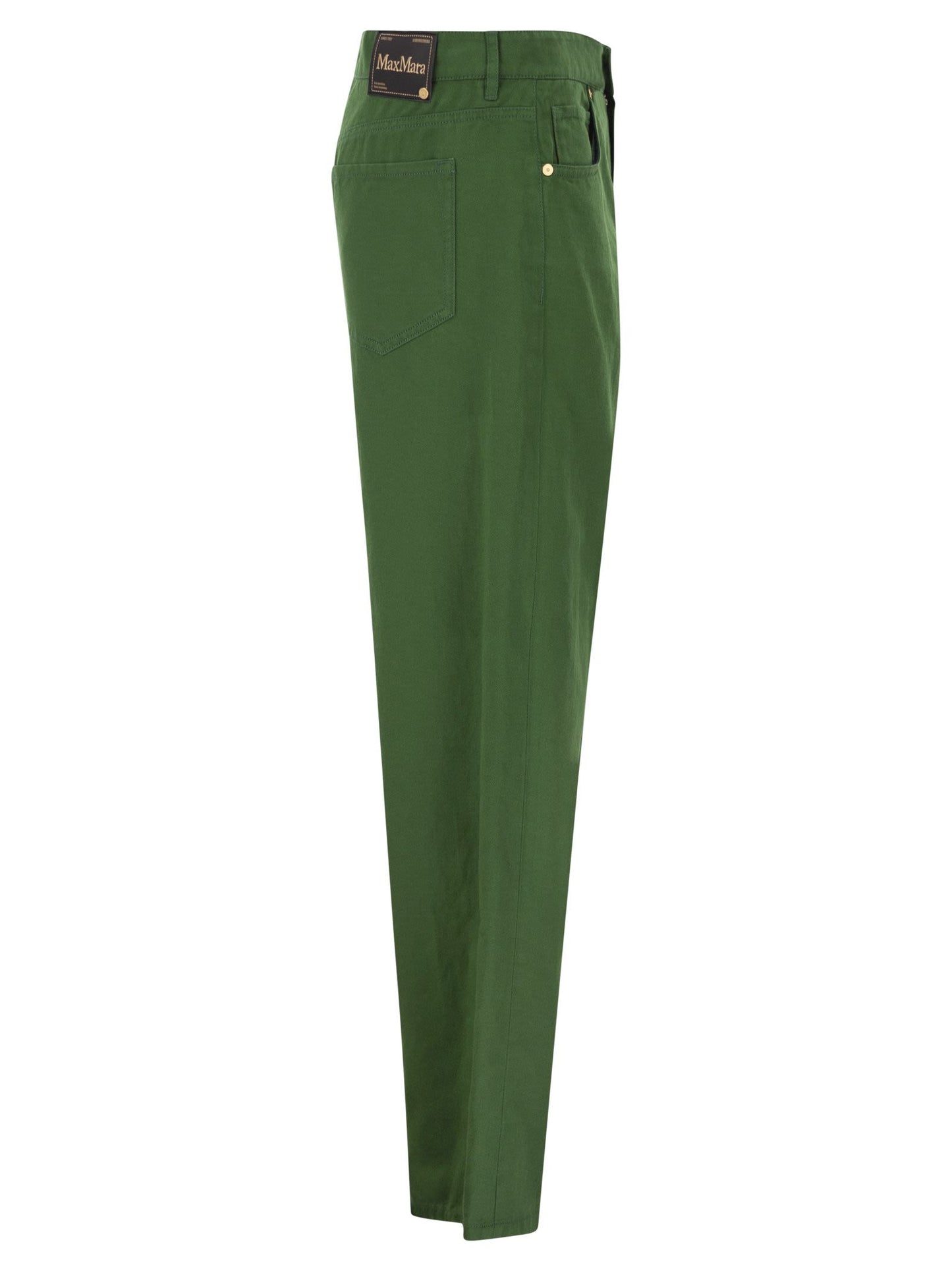 S Max Mara Women Smmonorata - 5-Pocket Trousers In Cotton And Linen S MAX MARA
