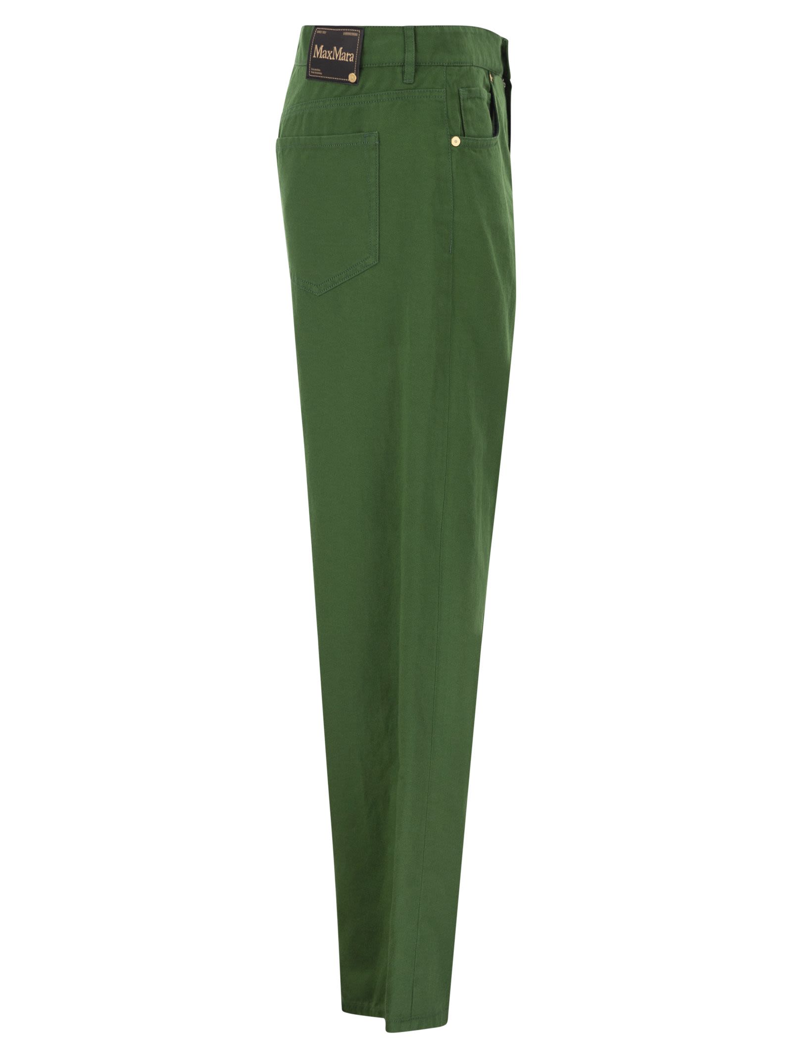 S Max Mara Women Smmonorata - 5-Pocket Trousers In Cotton And Linen S MAX MARA