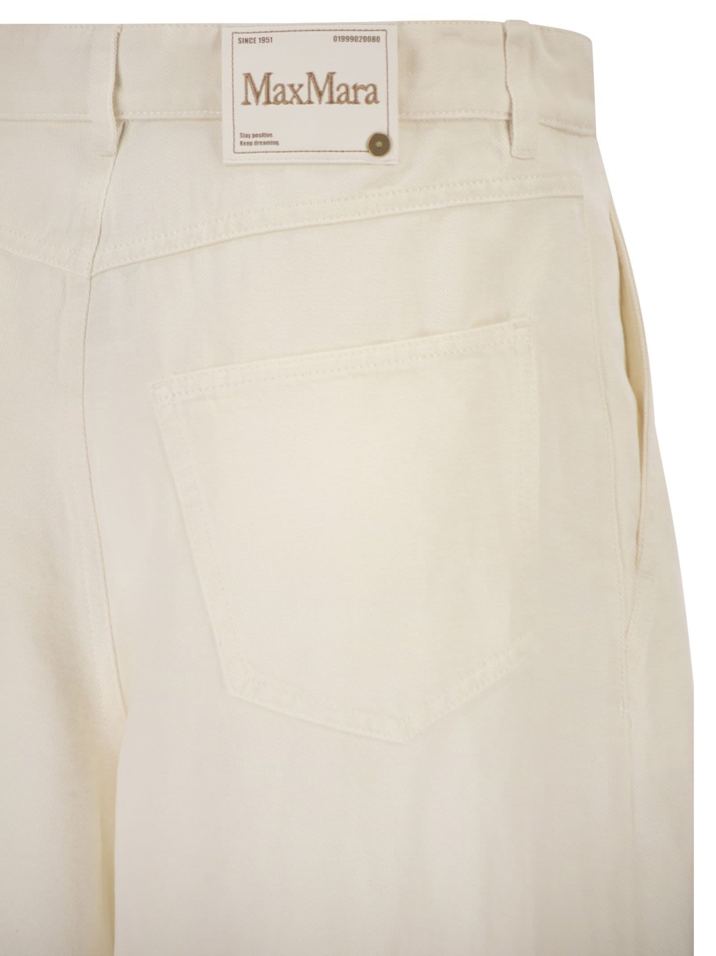 S Max Mara Women Smmaloa - Wide-Leg Trousers In Cotton And Linen S MAX MARA