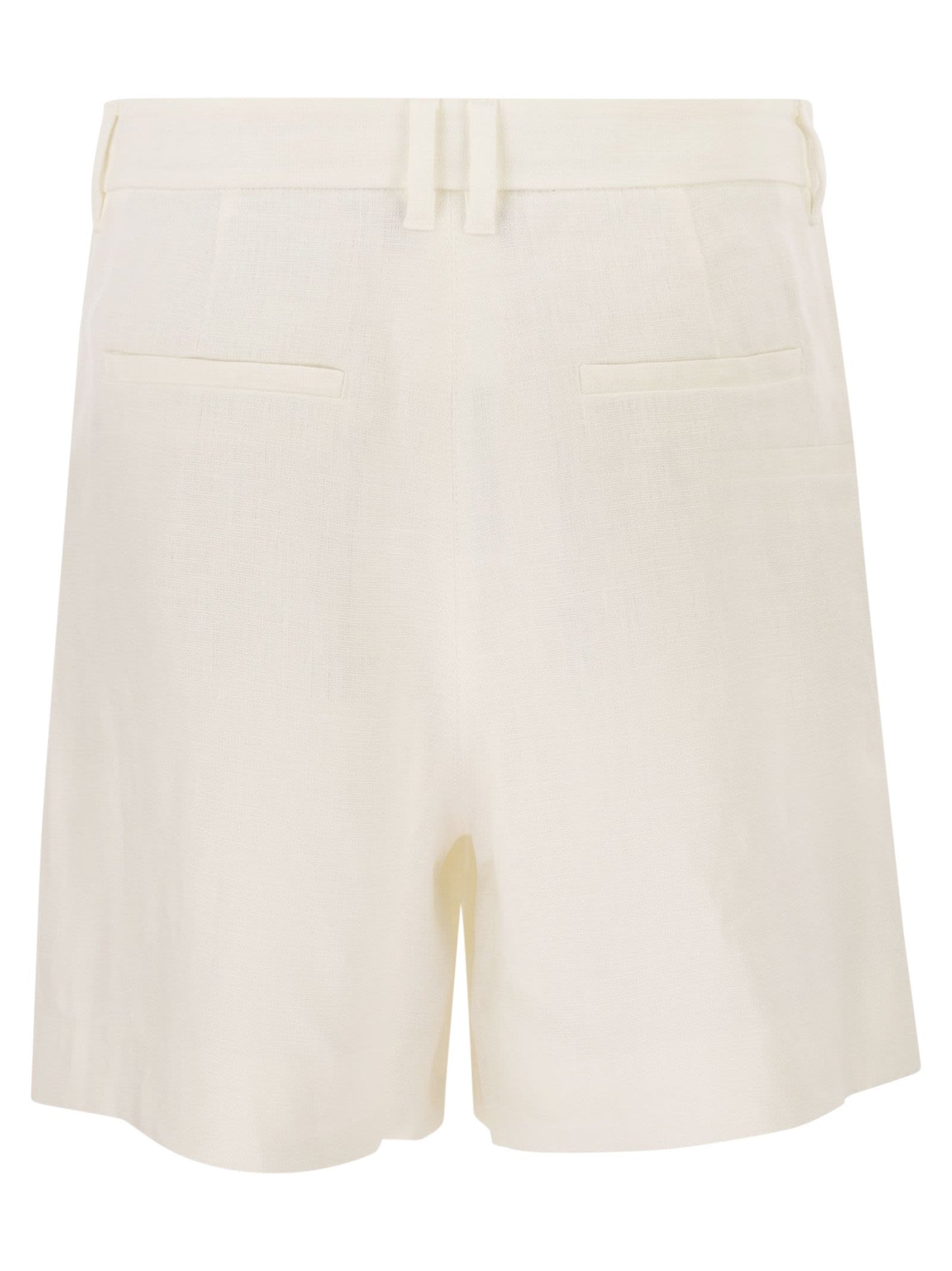 S Max Mara Women Smmparty - Linen Straw Shorts S MAX MARA