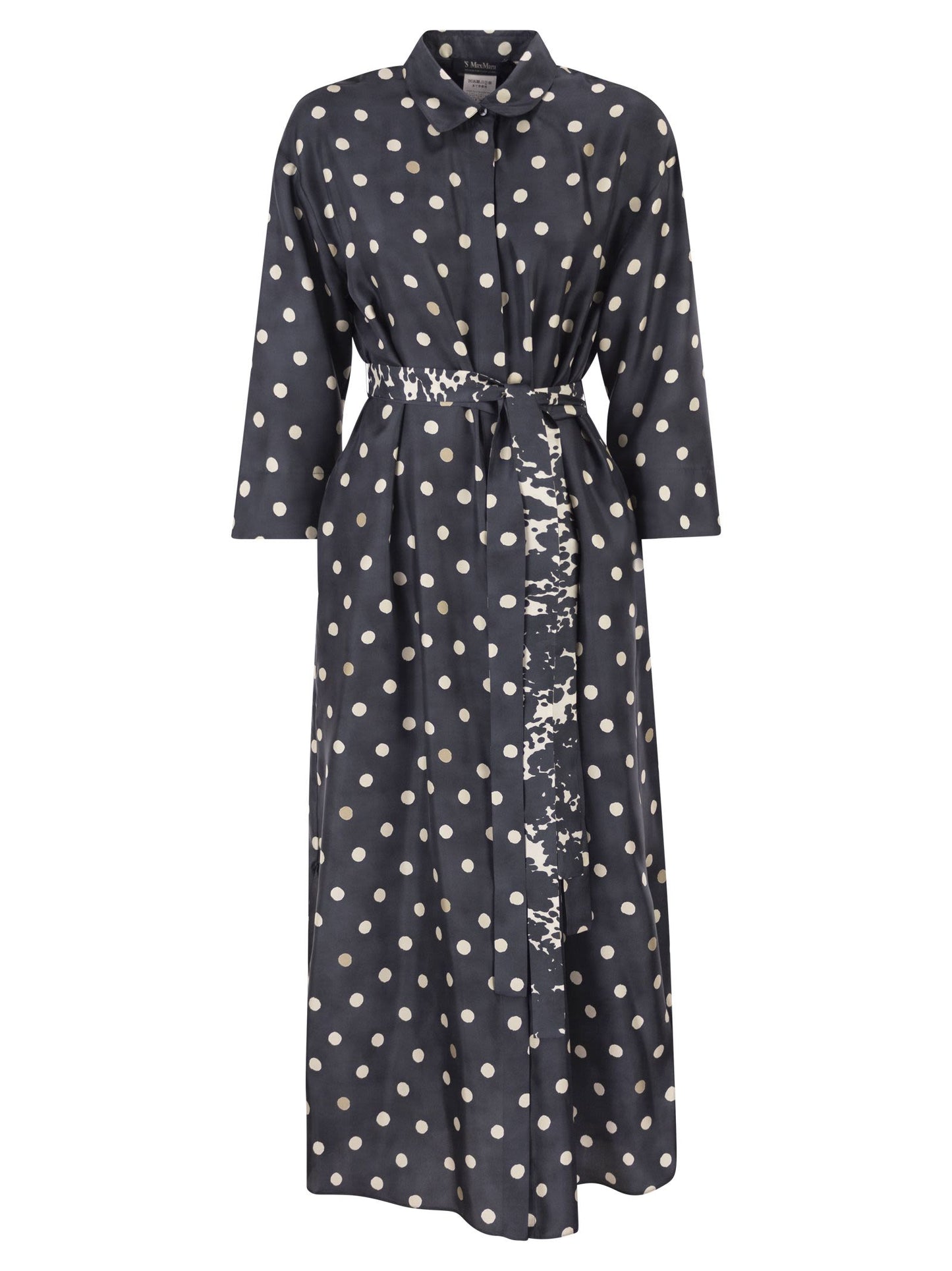 S Max Mara Women Smmleva - Printed Silk Twill Dress S MAX MARA