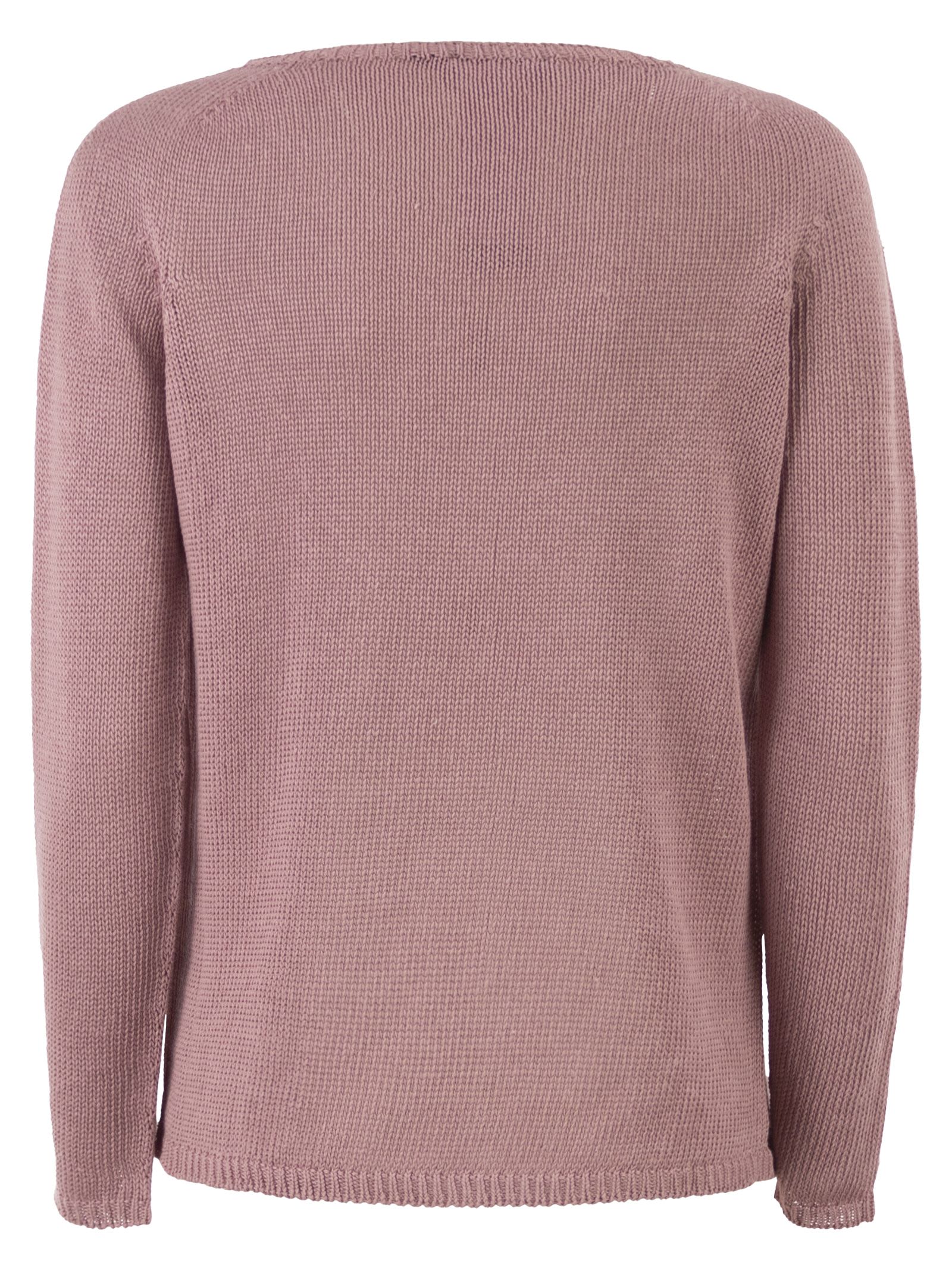 S Max Mara Women Smmgiolino - Basic Linen Knit Jumper S MAX MARA