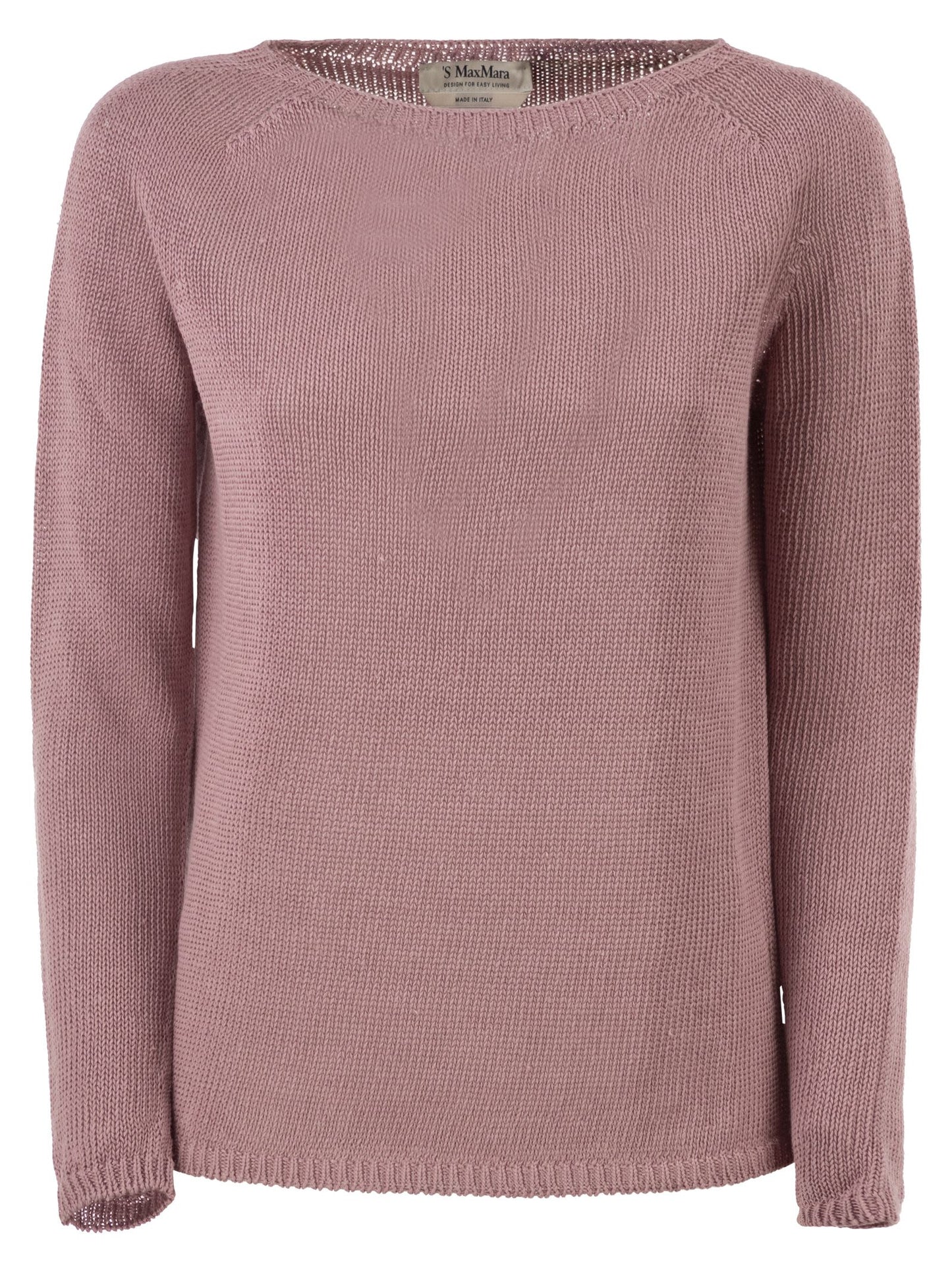 S Max Mara Women Smmgiolino - Basic Linen Knit Jumper S MAX MARA