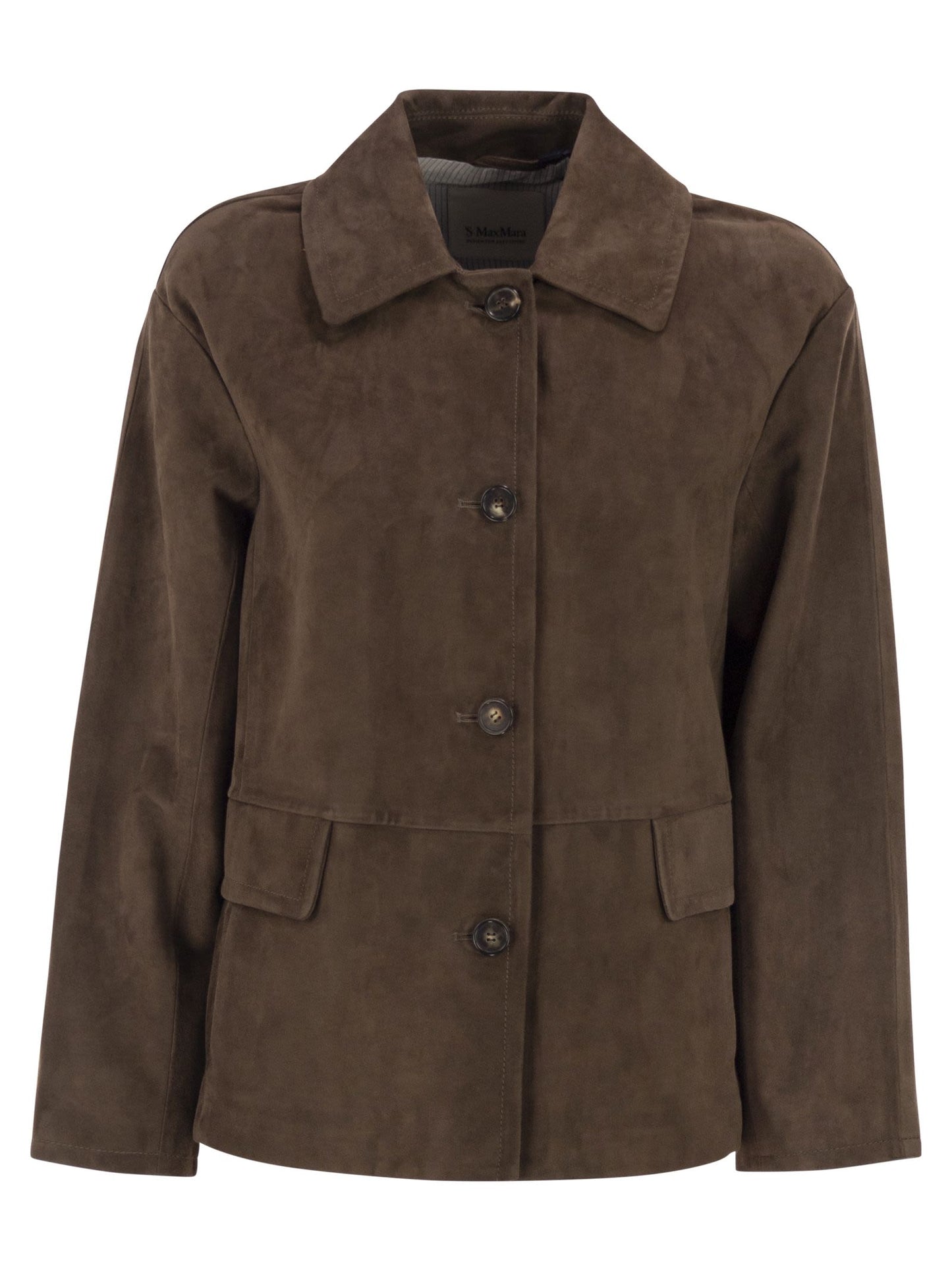 S Max Mara Women Smmcharme - Suede Jacket S MAX MARA