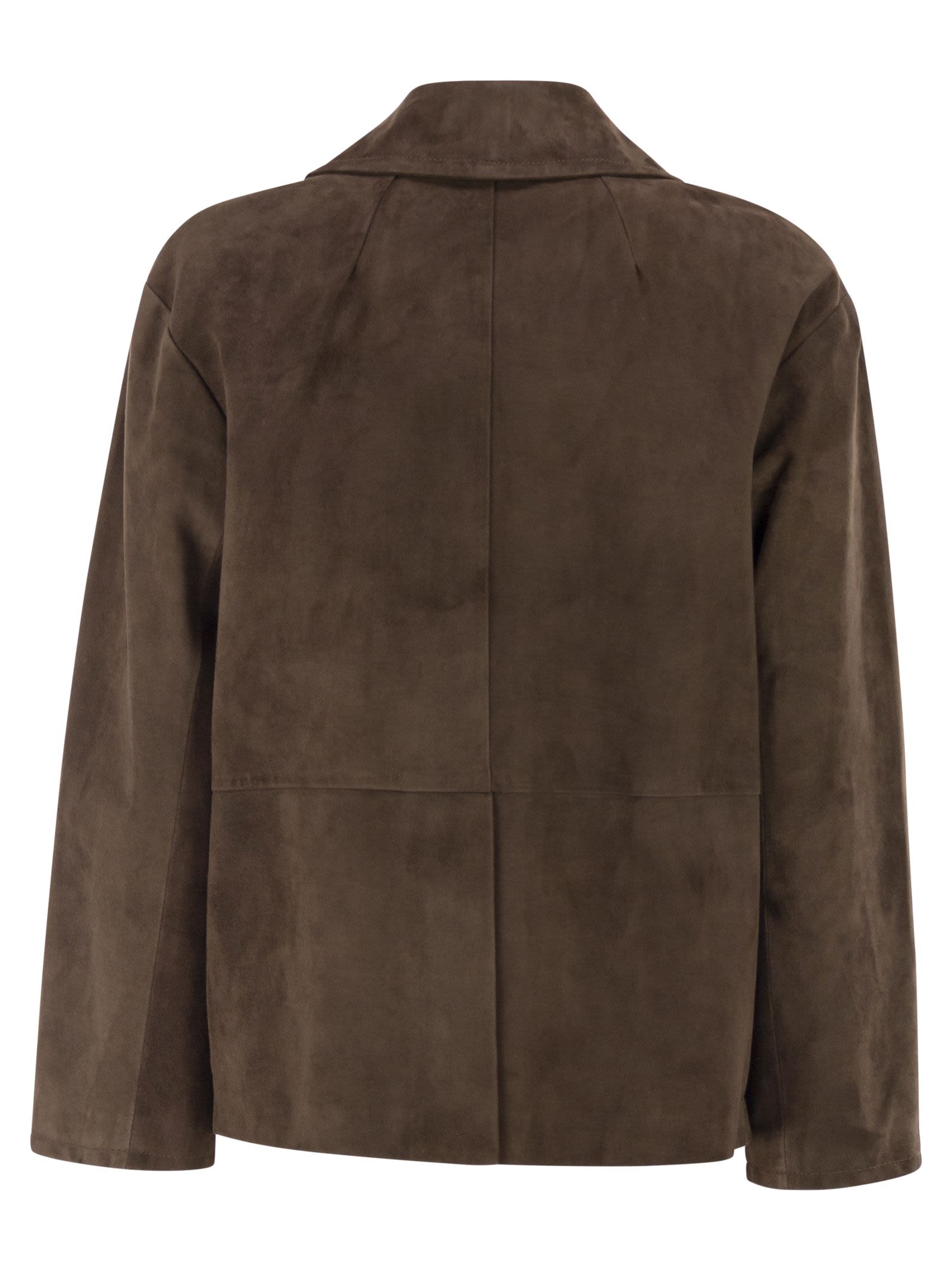 S Max Mara Women Smmcharme - Suede Jacket S MAX MARA