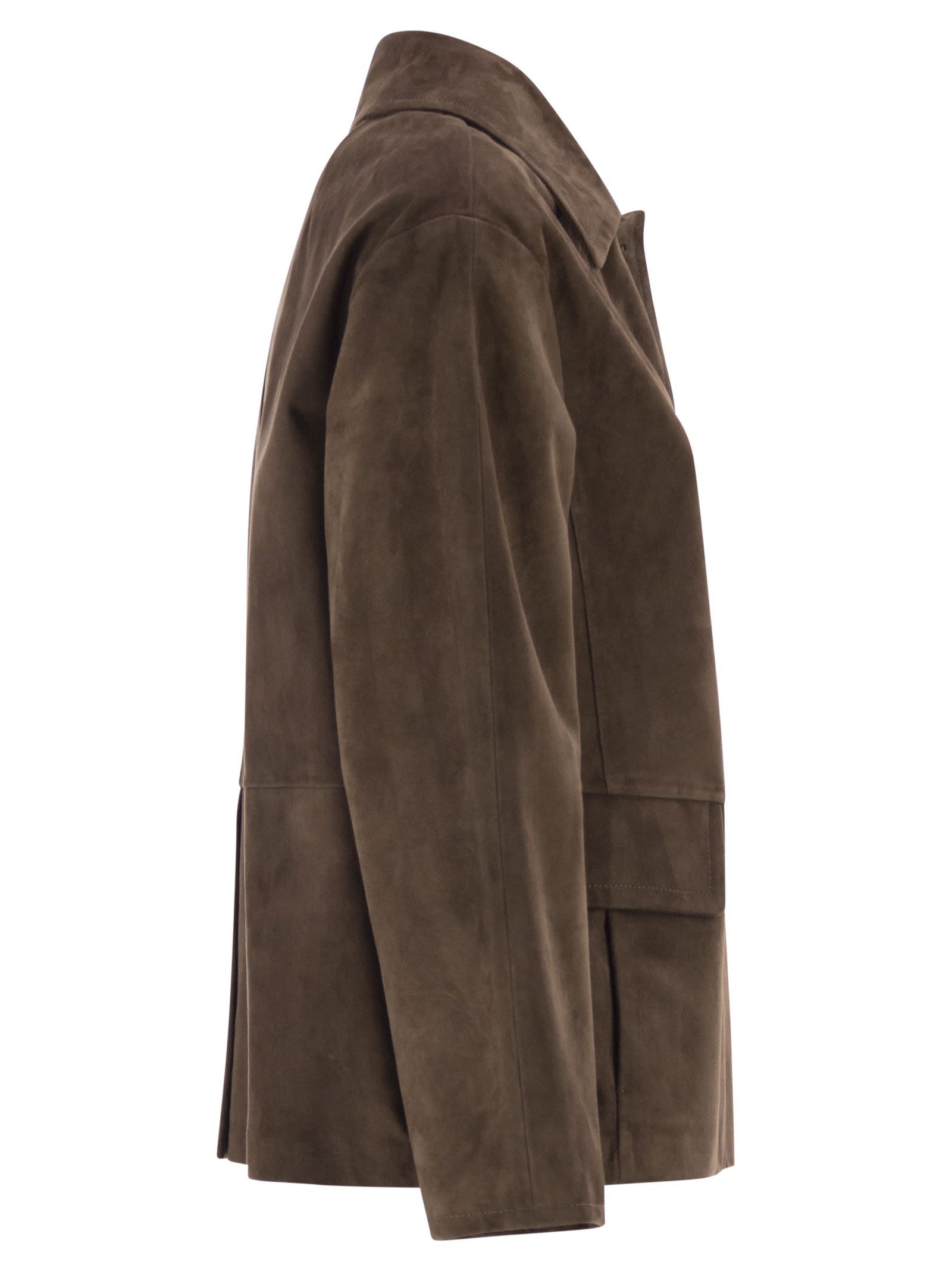 S Max Mara Women Smmcharme - Suede Jacket S MAX MARA