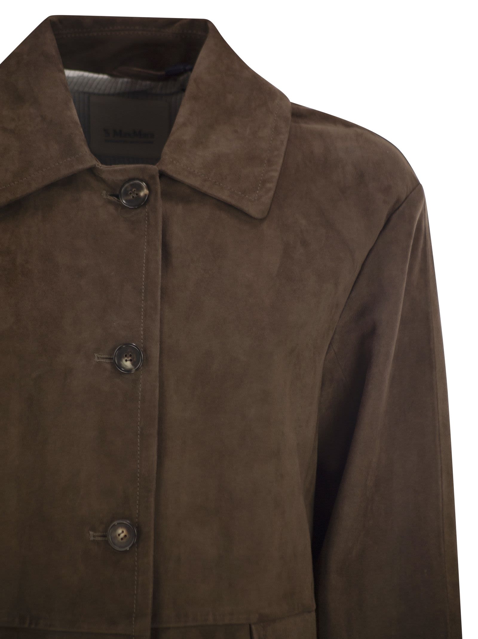 S Max Mara Women Smmcharme - Suede Jacket S MAX MARA