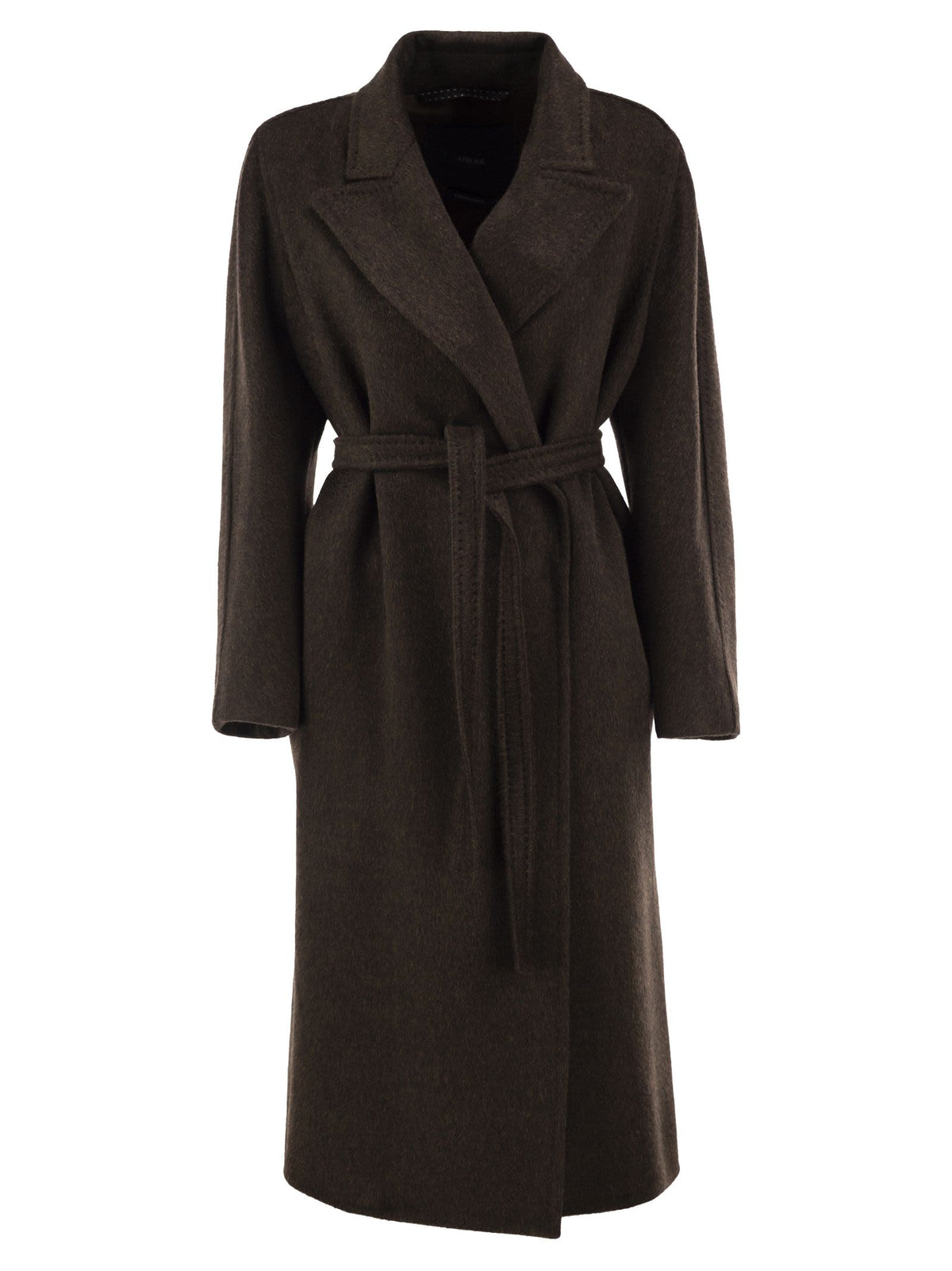 Max Mara Women Mxtvista - Long Cashmere And Mohair Coat MAX MARA