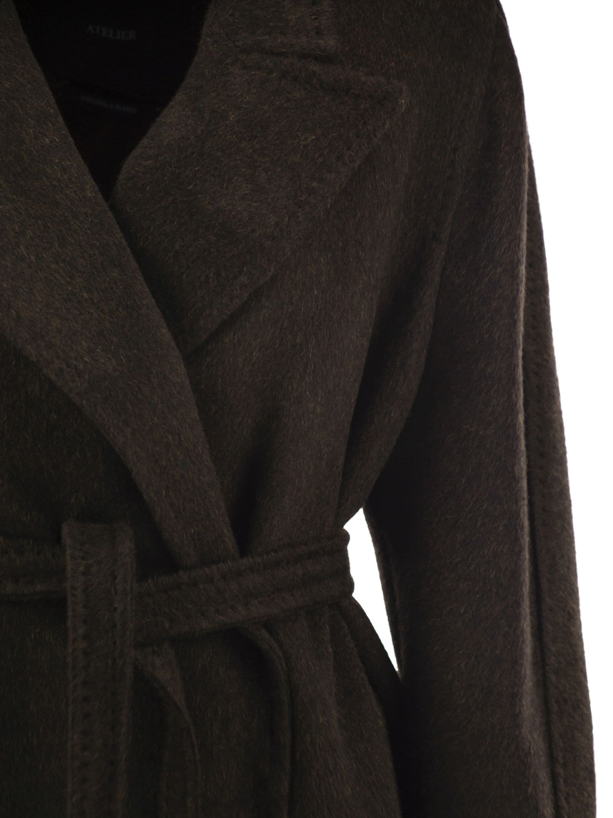 Max Mara Women Mxtvista - Long Cashmere And Mohair Coat MAX MARA