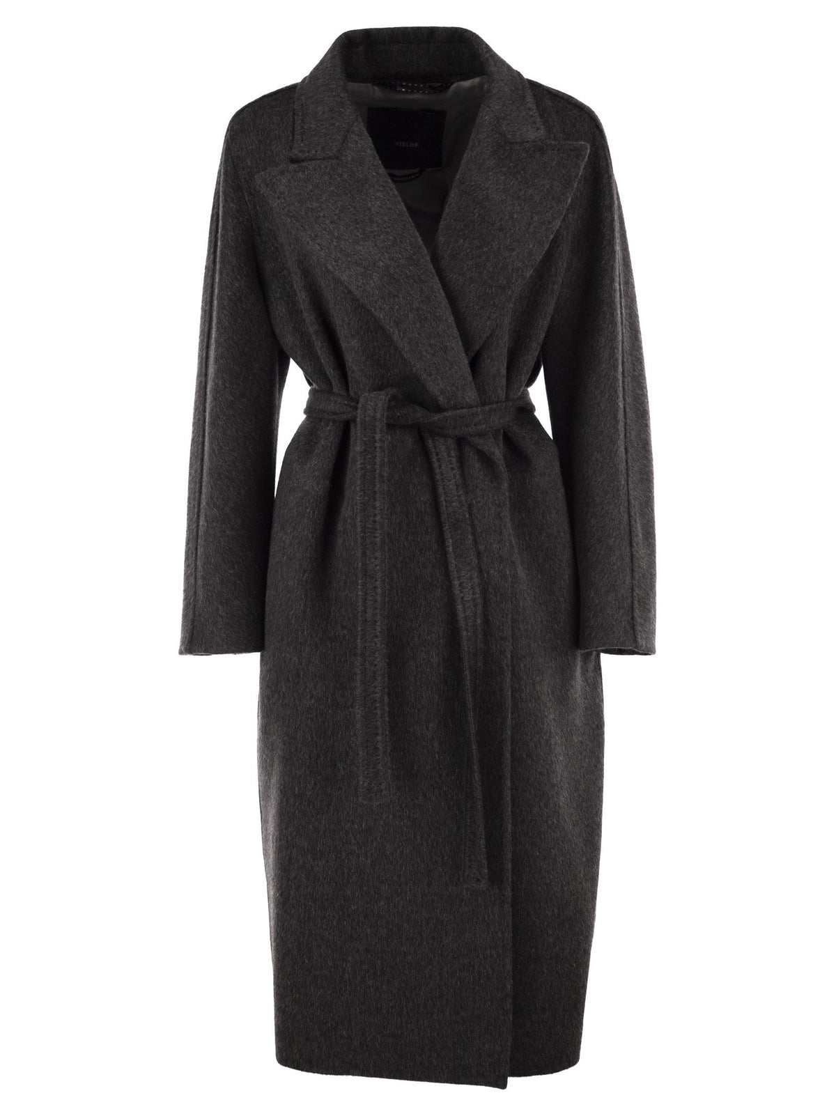Max Mara Women Mxtvista - Long Cashmere And Mohair Coat MAX MARA