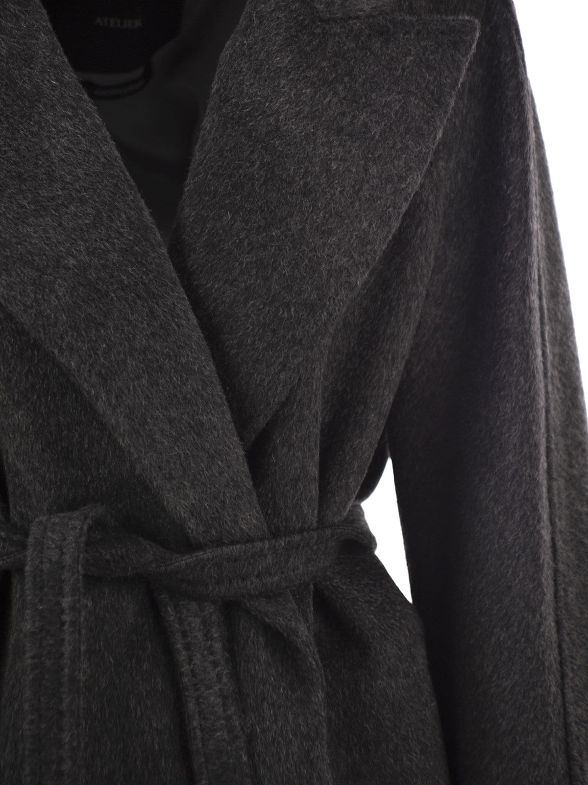 Max Mara Women Mxtvista - Long Cashmere And Mohair Coat MAX MARA