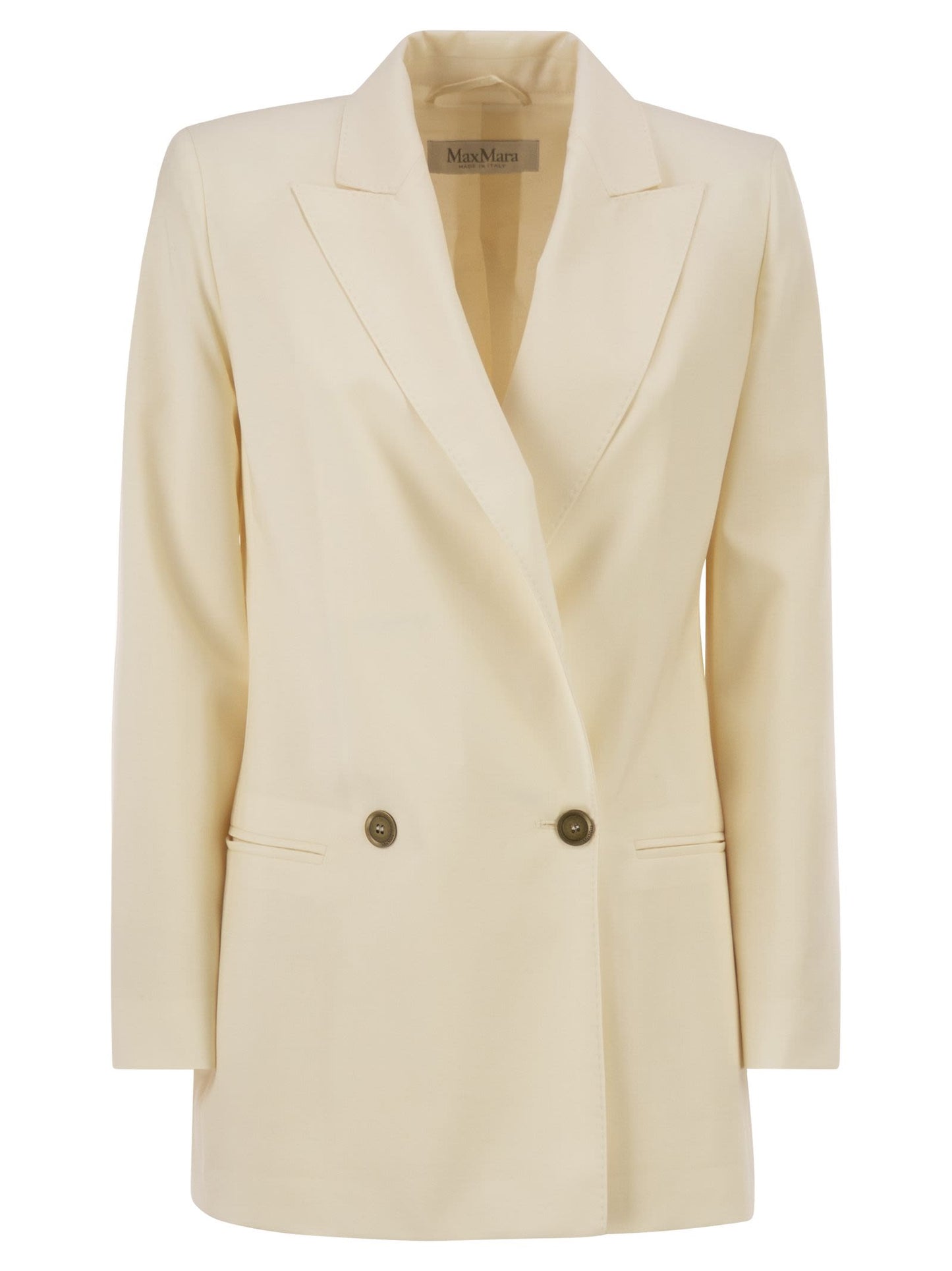 Max Mara Women Mxmbikini - Pure Virgin Wool Tailored Double-Breasted Blazer MAX MARA