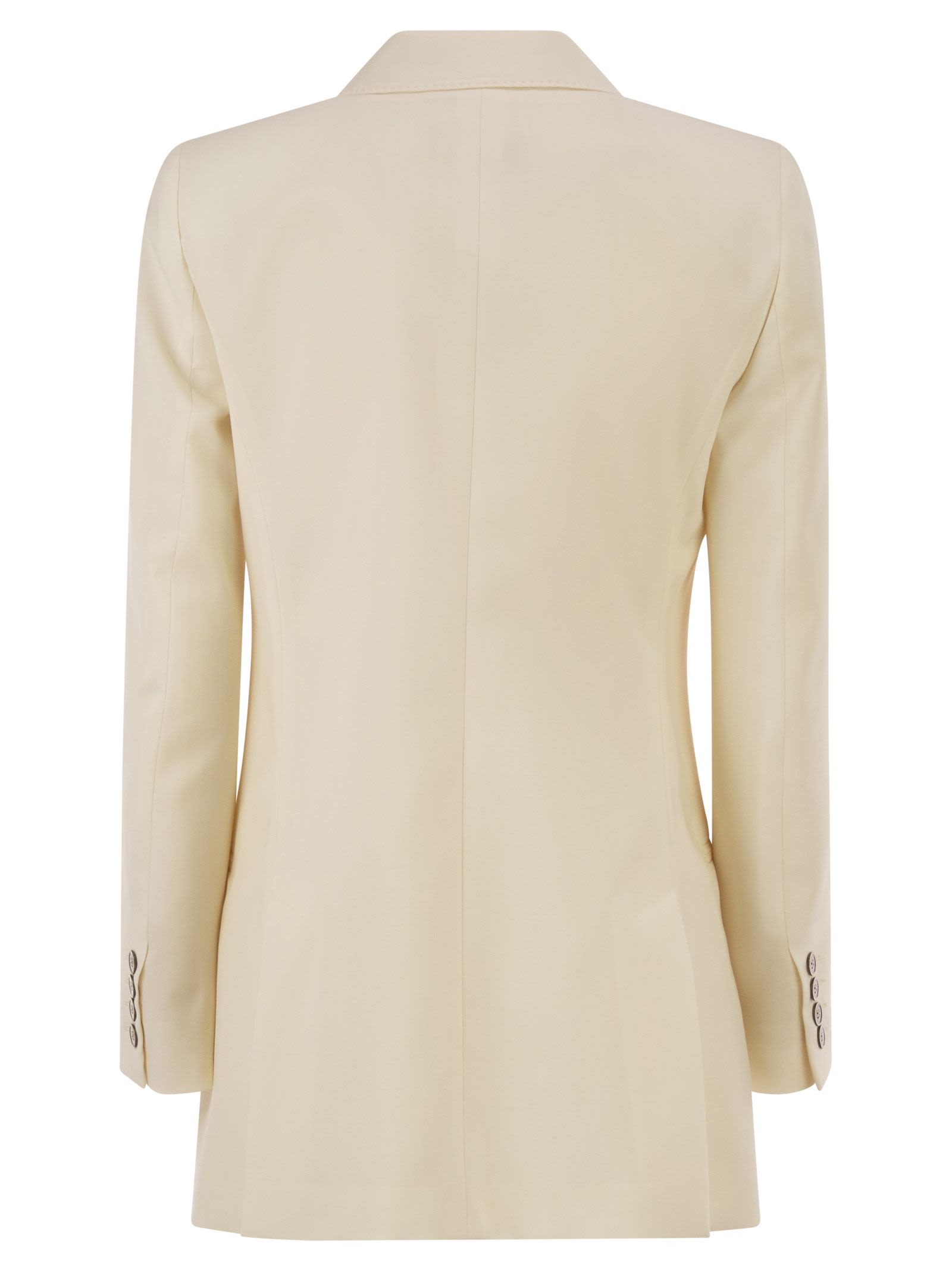 Max Mara Women Mxmbikini - Pure Virgin Wool Tailored Double-Breasted Blazer MAX MARA