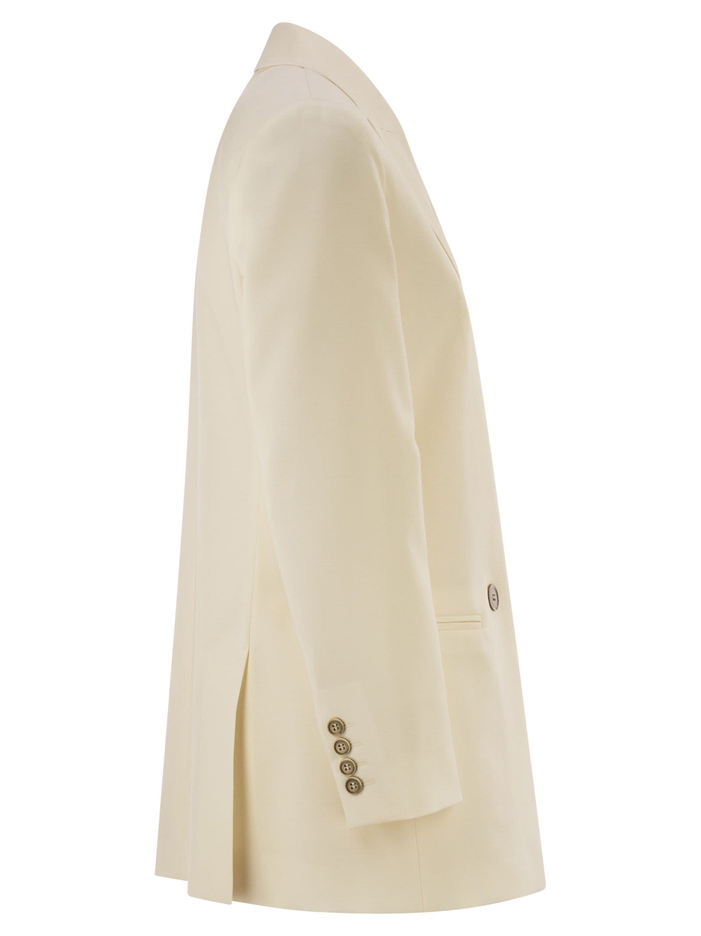 Max Mara Women Mxmbikini - Pure Virgin Wool Tailored Double-Breasted Blazer MAX MARA