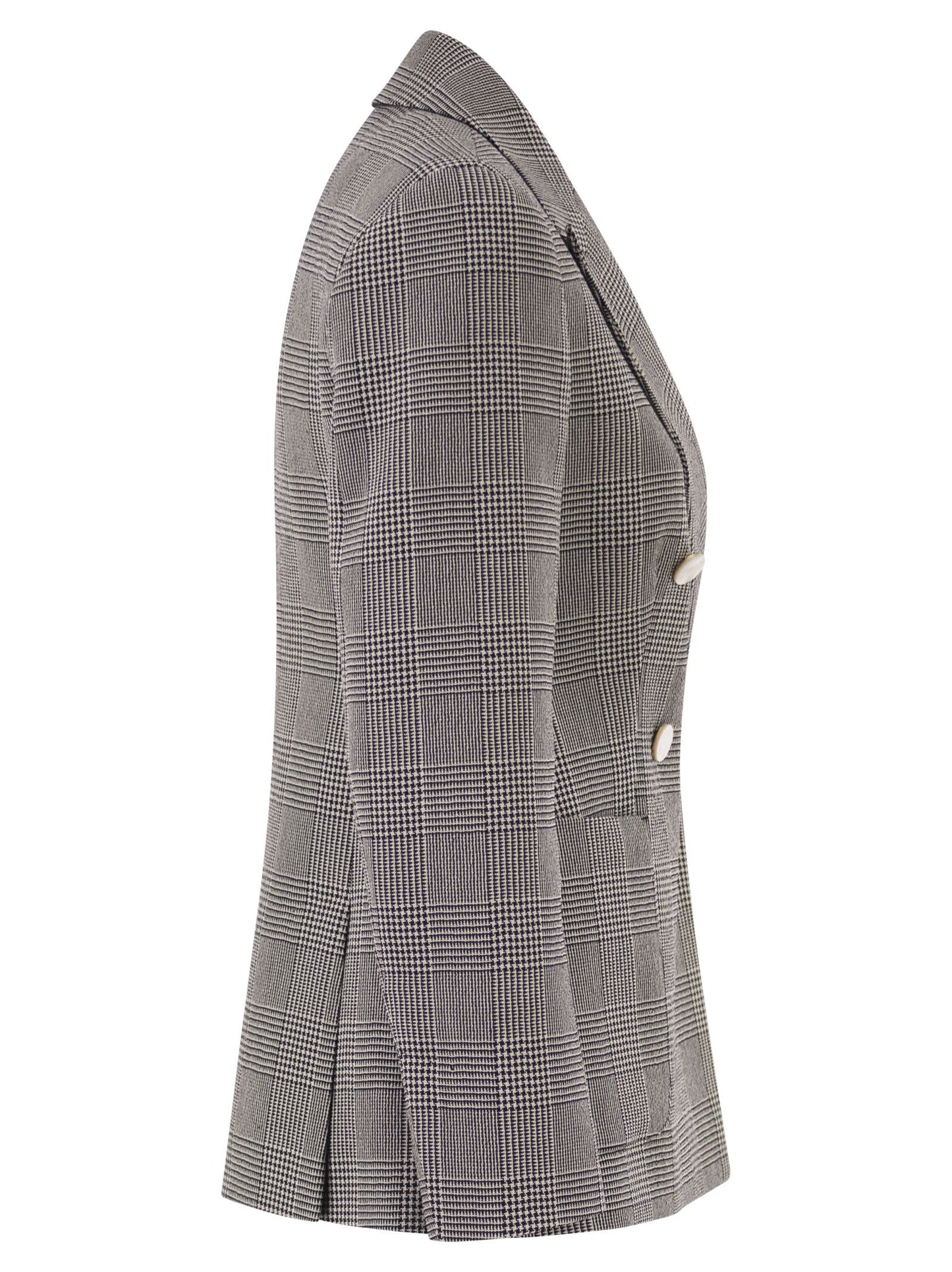 Max Mara Women Mxmaccordo - Double-Breasted Prince Of Wales Virgin Wool Blazer MAX MARA