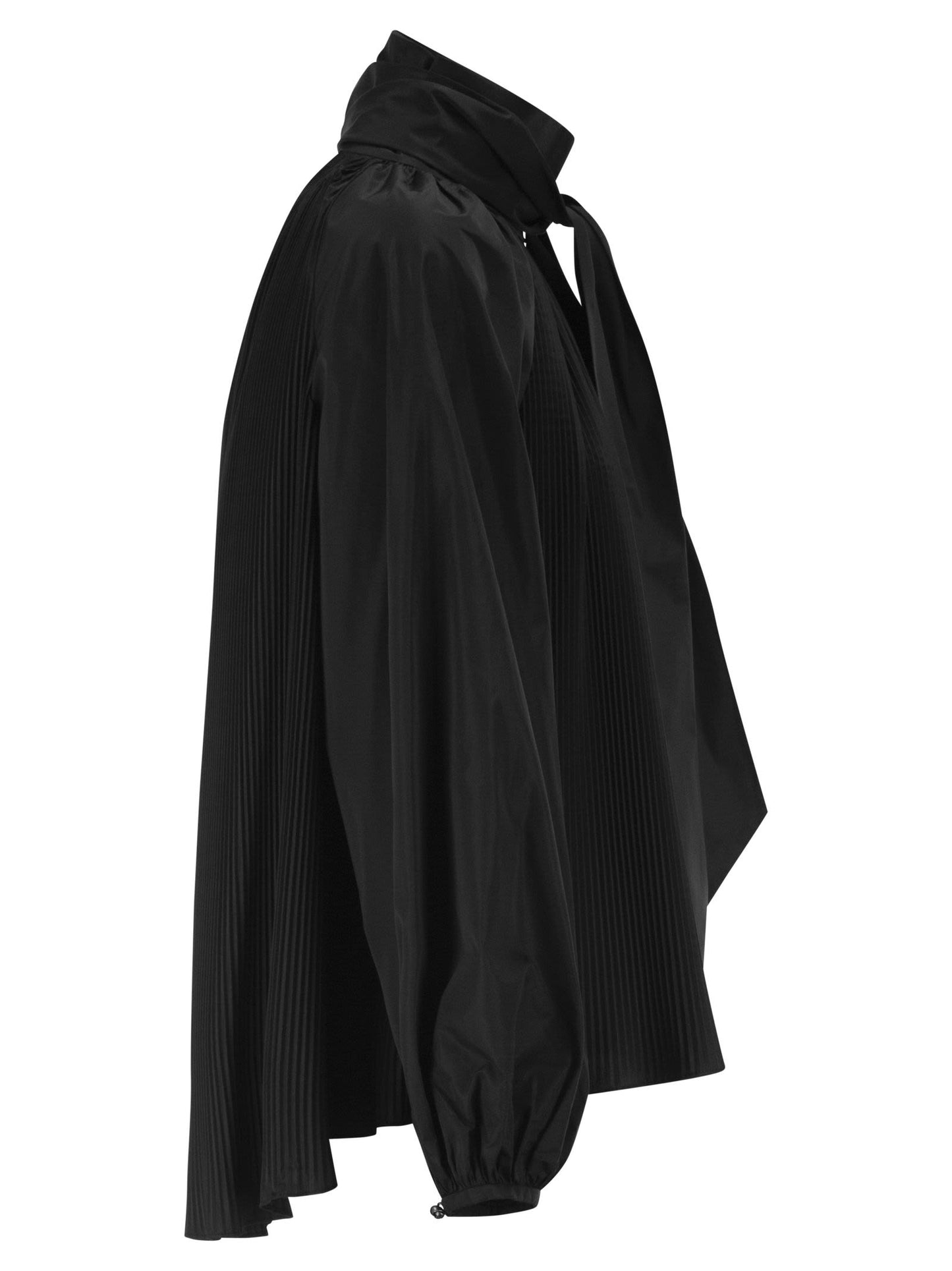 Max Mara Women Mxevalle - Pleated Blouse With Neck Bow MAX MARA