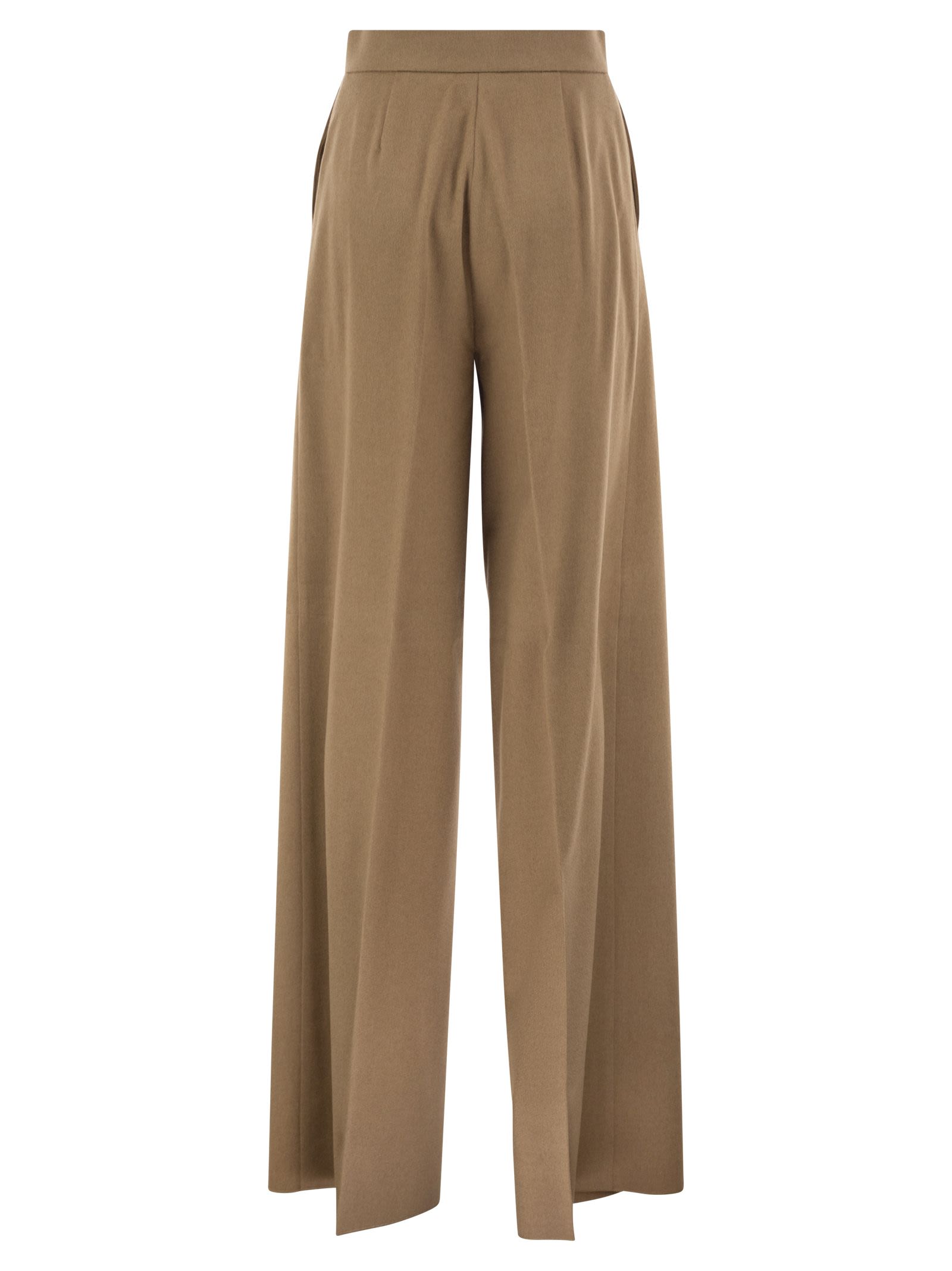 Max Mara Women Mxmfilato - Tailored Wide-Leg Camel Trousers MAX MARA