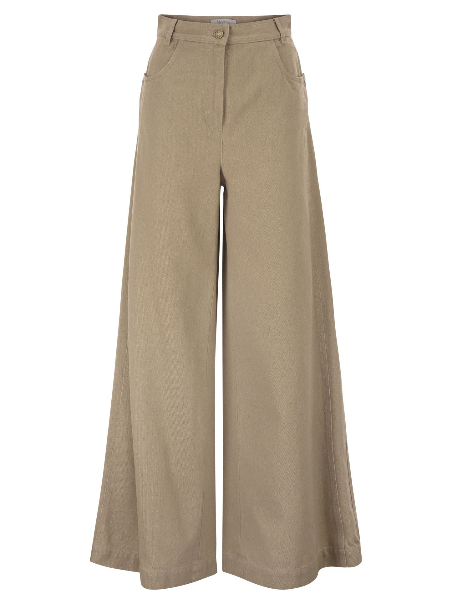 Max Mara Women Mxmalamaro - Pure Cotton Palazzo Trousers MAX MARA