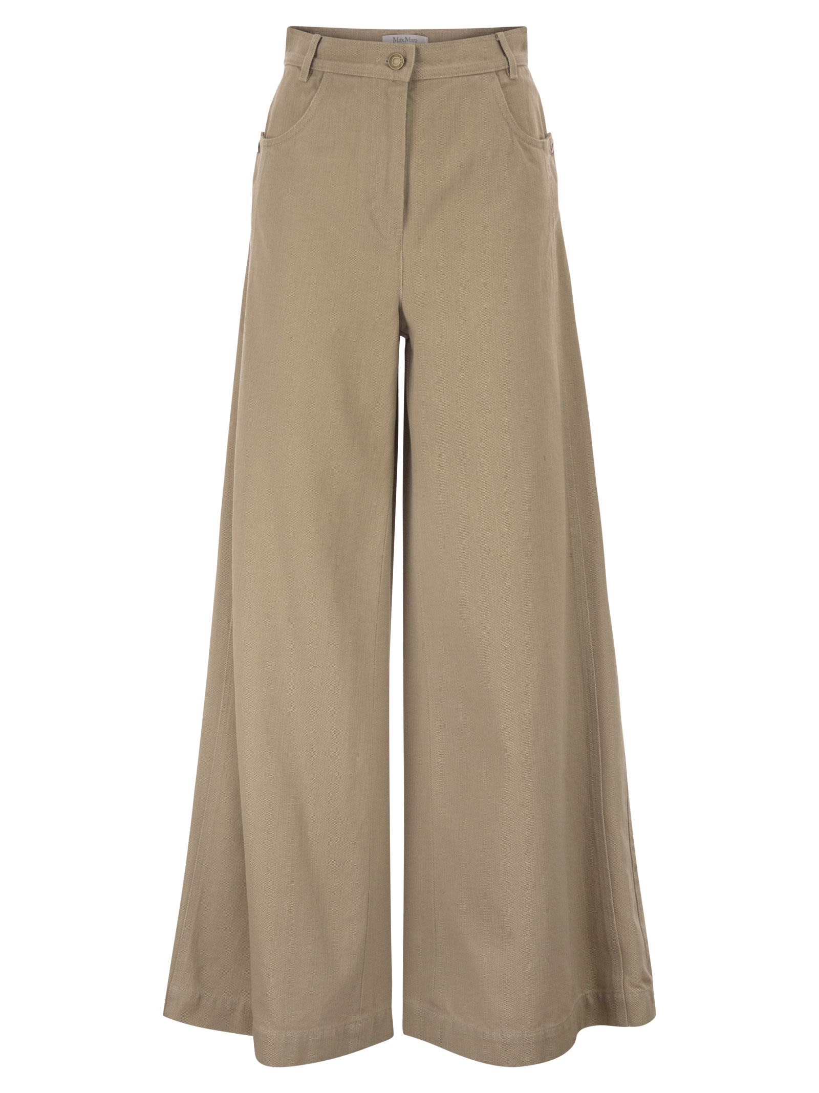 Max Mara Women Mxmalamaro - Pure Cotton Palazzo Trousers MAX MARA